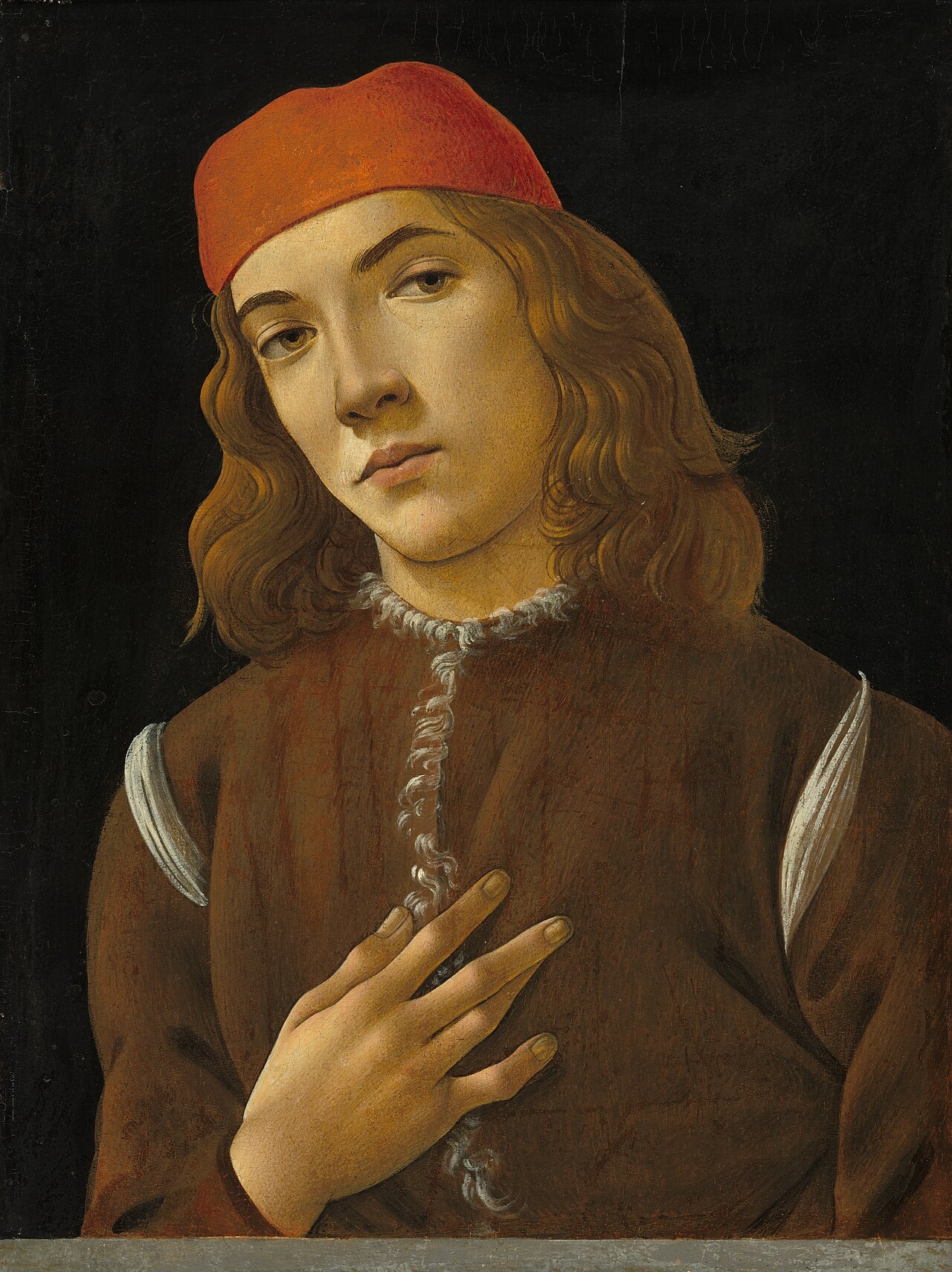 Portrait de jeune homme - Sandro Botticelli