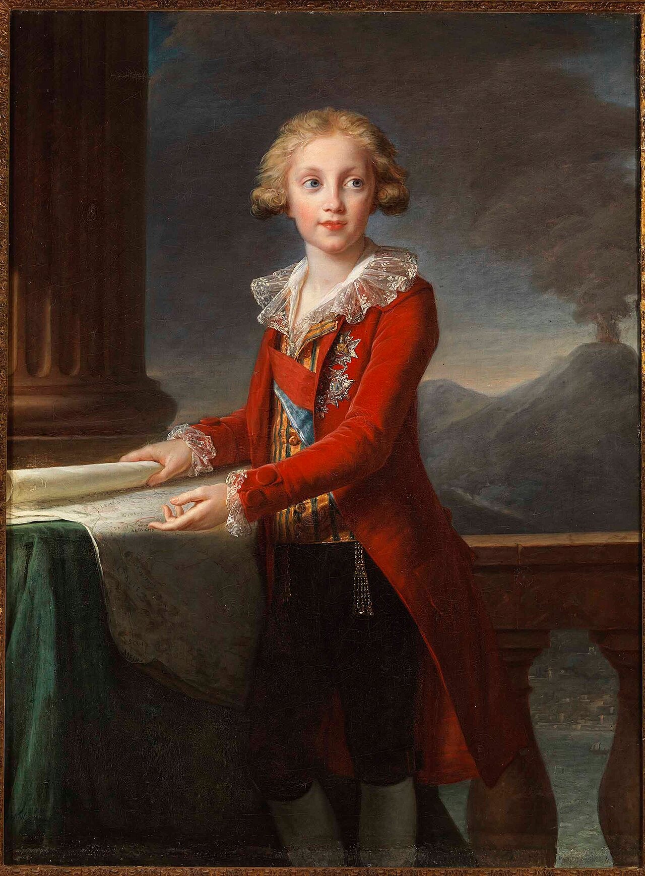 Portrait du jeune Francesco de Bourbon-Sicile - Élisabeth Vigée Le Brun