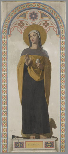 סנט ג'נבייב, פטרונית פריז - ז'אן-אוגוסט-דומיניק אנגר