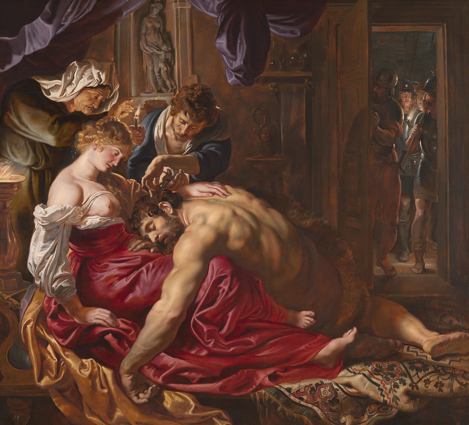 Samson et Dalila - Peter Paul Rubens