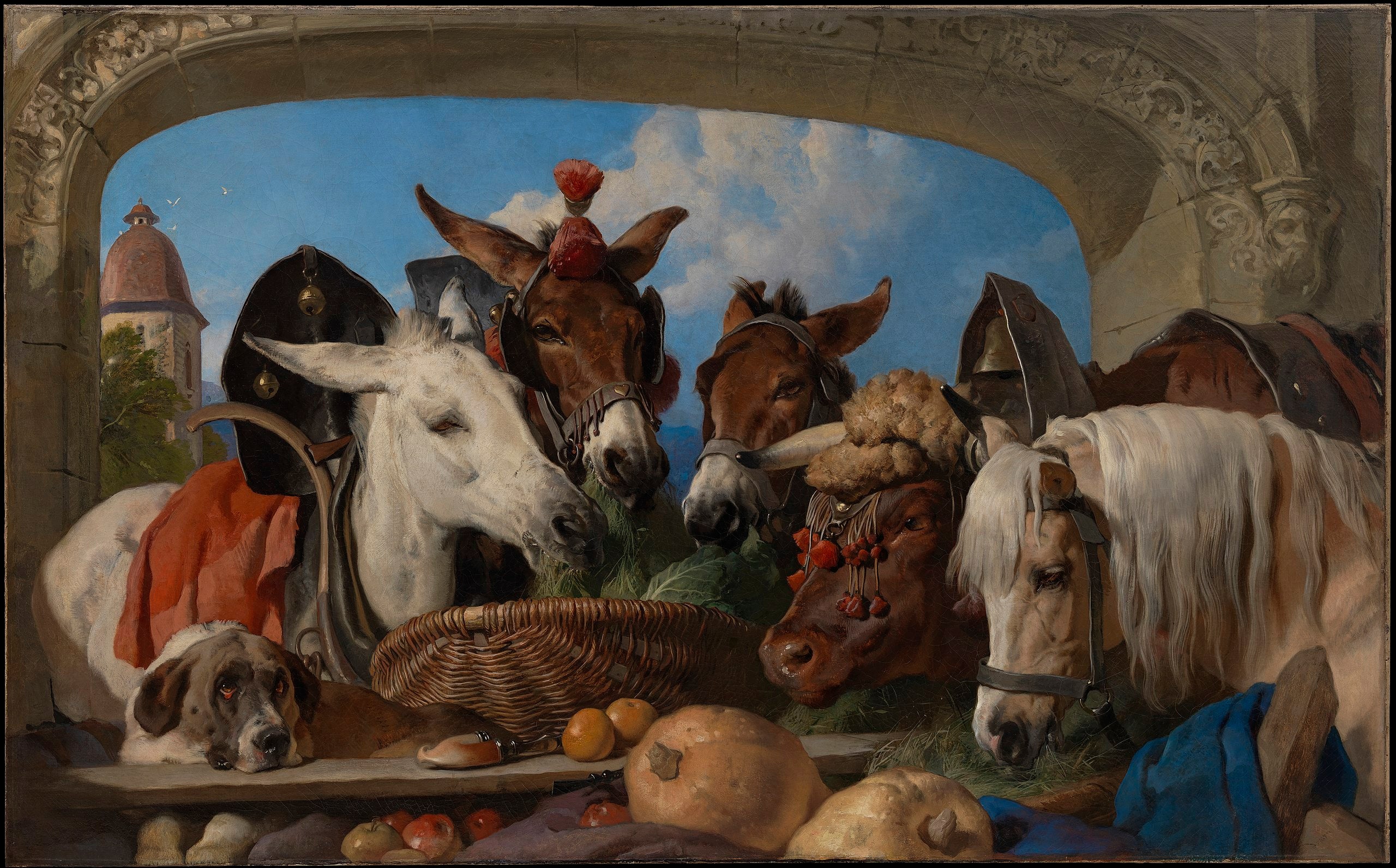 Un groupe d'animaux, Genève - Edwin Henry Landseer