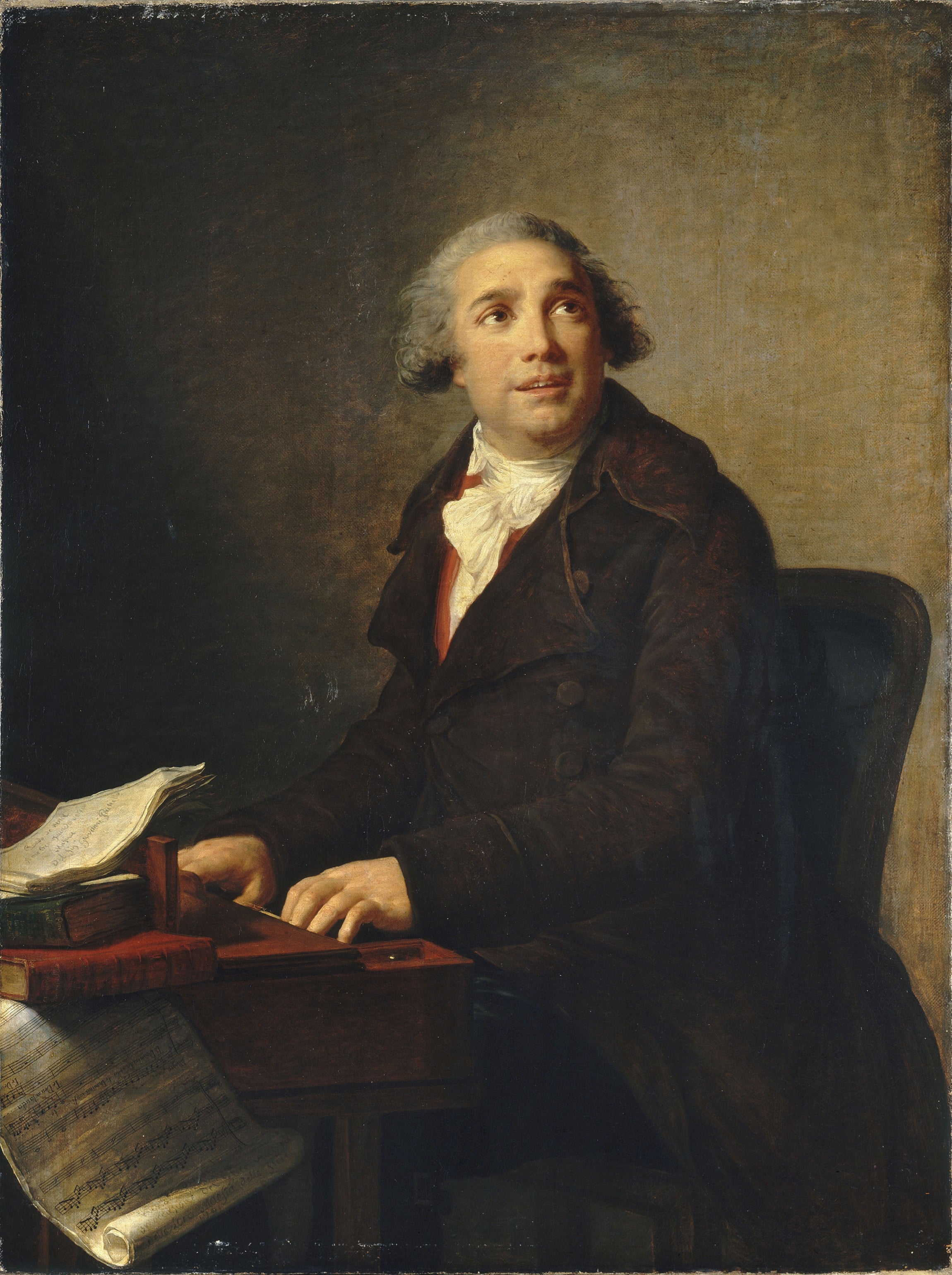 Giovanni Paisiello (1741-1816), compositeur - Élisabeth Vigée Le Brun
