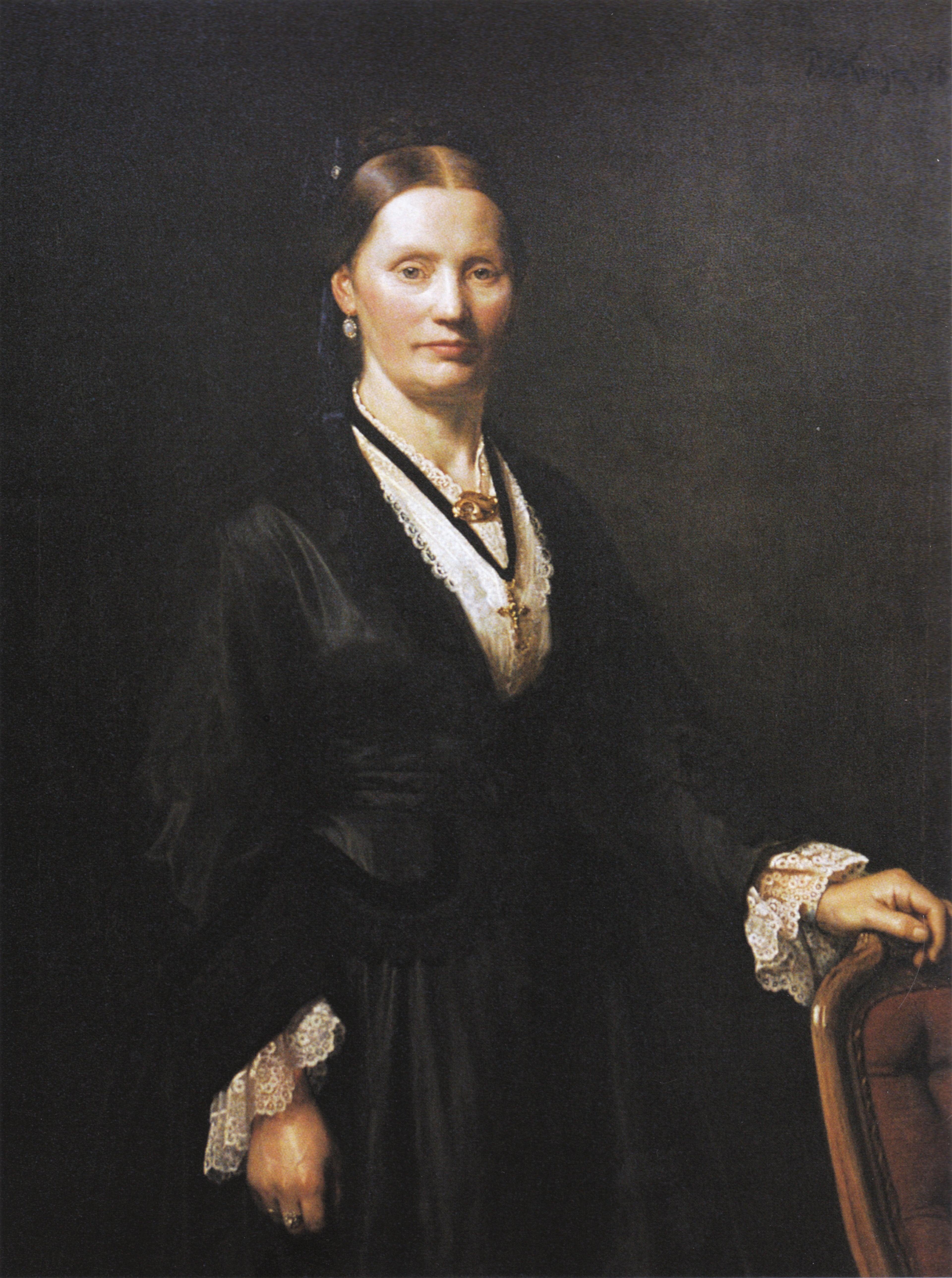 Portrait de Bertha Cecilie Krøyer - Peder Severin Krøyer