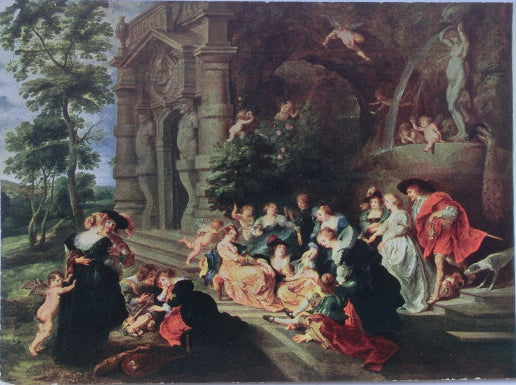 Le jardin de l'amour - Peter Paul Rubens
