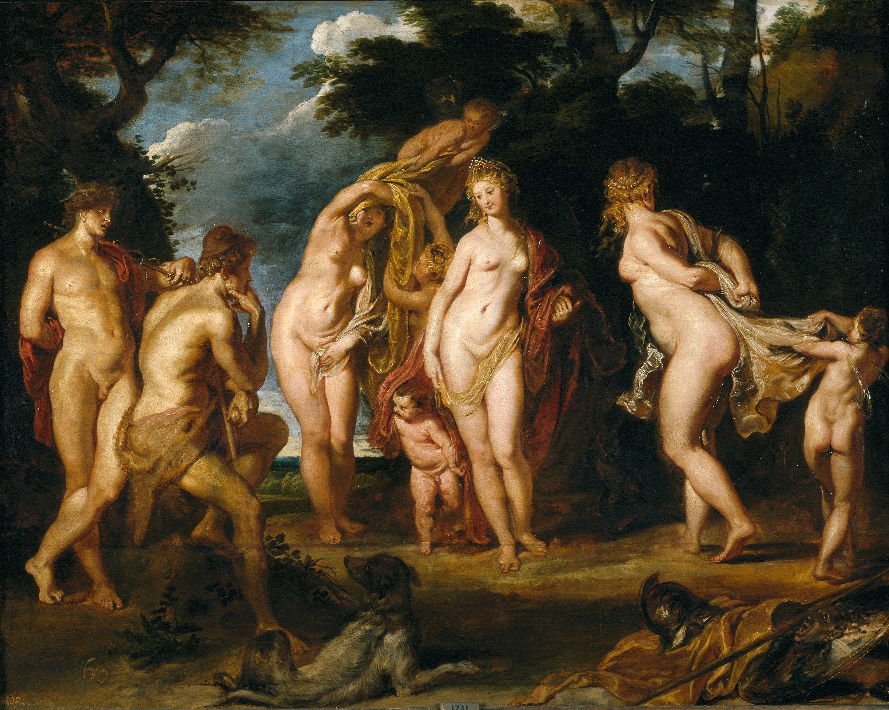 Le Jugement de Pâris - Peter Paul Rubens