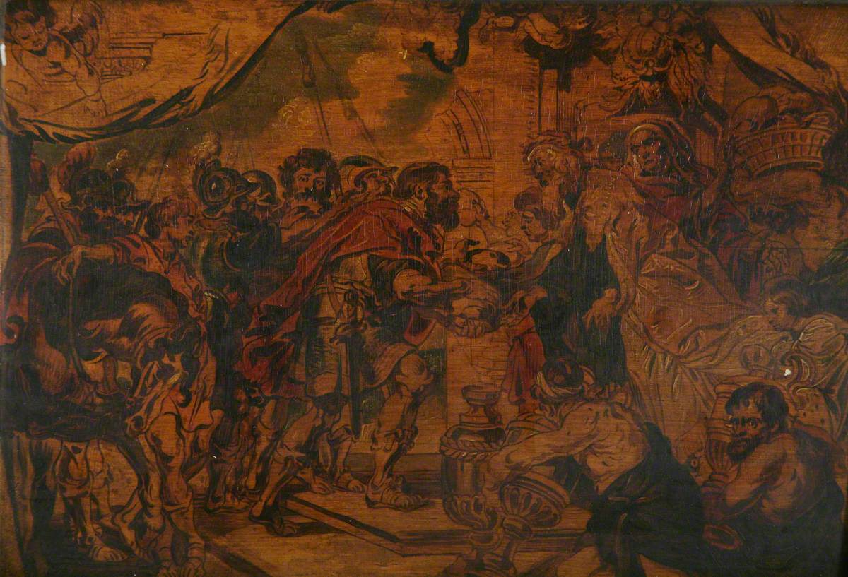 אברהם ומלכיצדק - פיטר פול רובנס