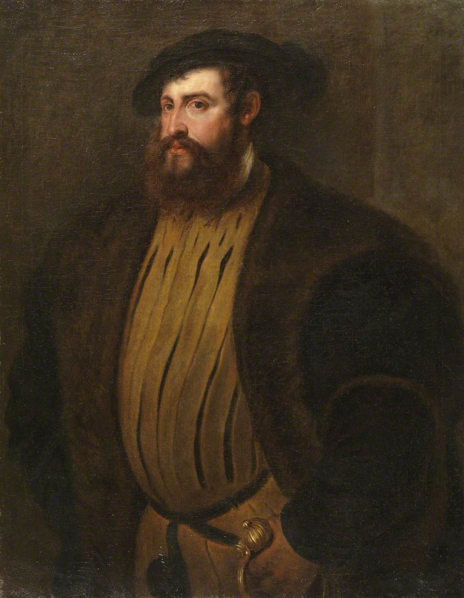 הרנאן קורטס (?) (על פי טיציאן) - פטר פאול רובנס