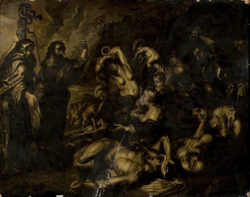 Le serpent d'airain - Peter Paul Rubens