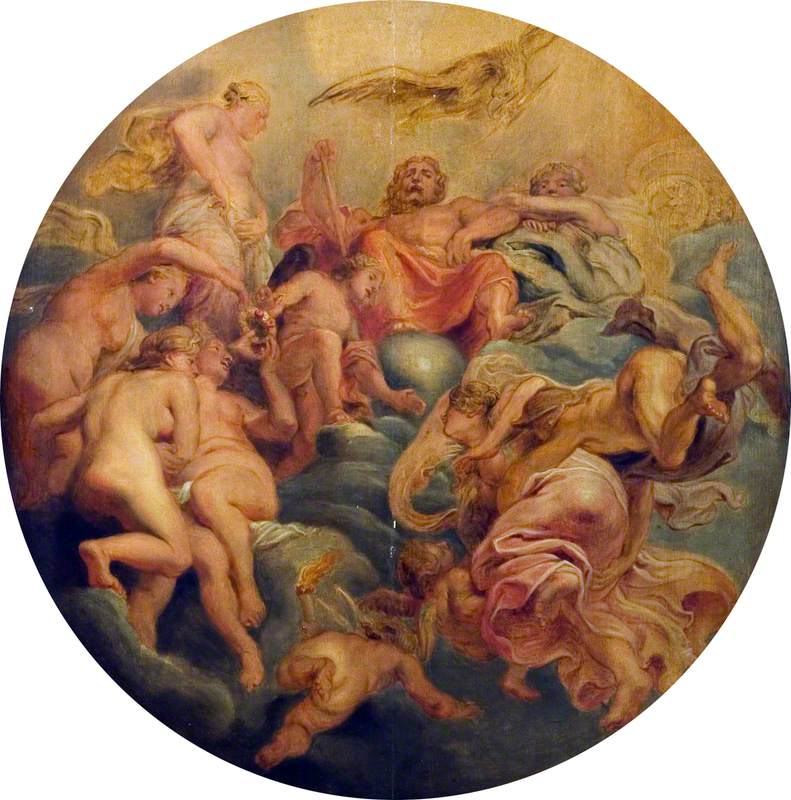 Mercure conduisant Psyché à l'Olympe - Peter Paul Rubens