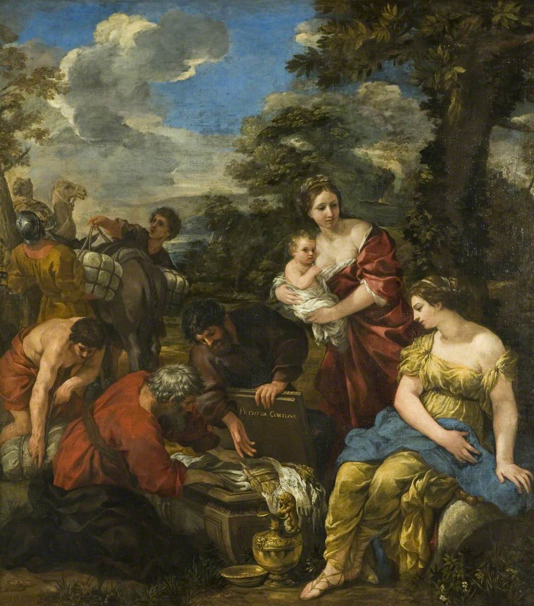 Laban à la recherche de ses idoles - Pietro da Cortona