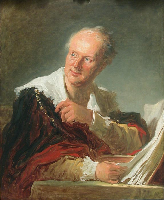 Portrait dit de Denis Diderot - Jean-Honoré Fragonard