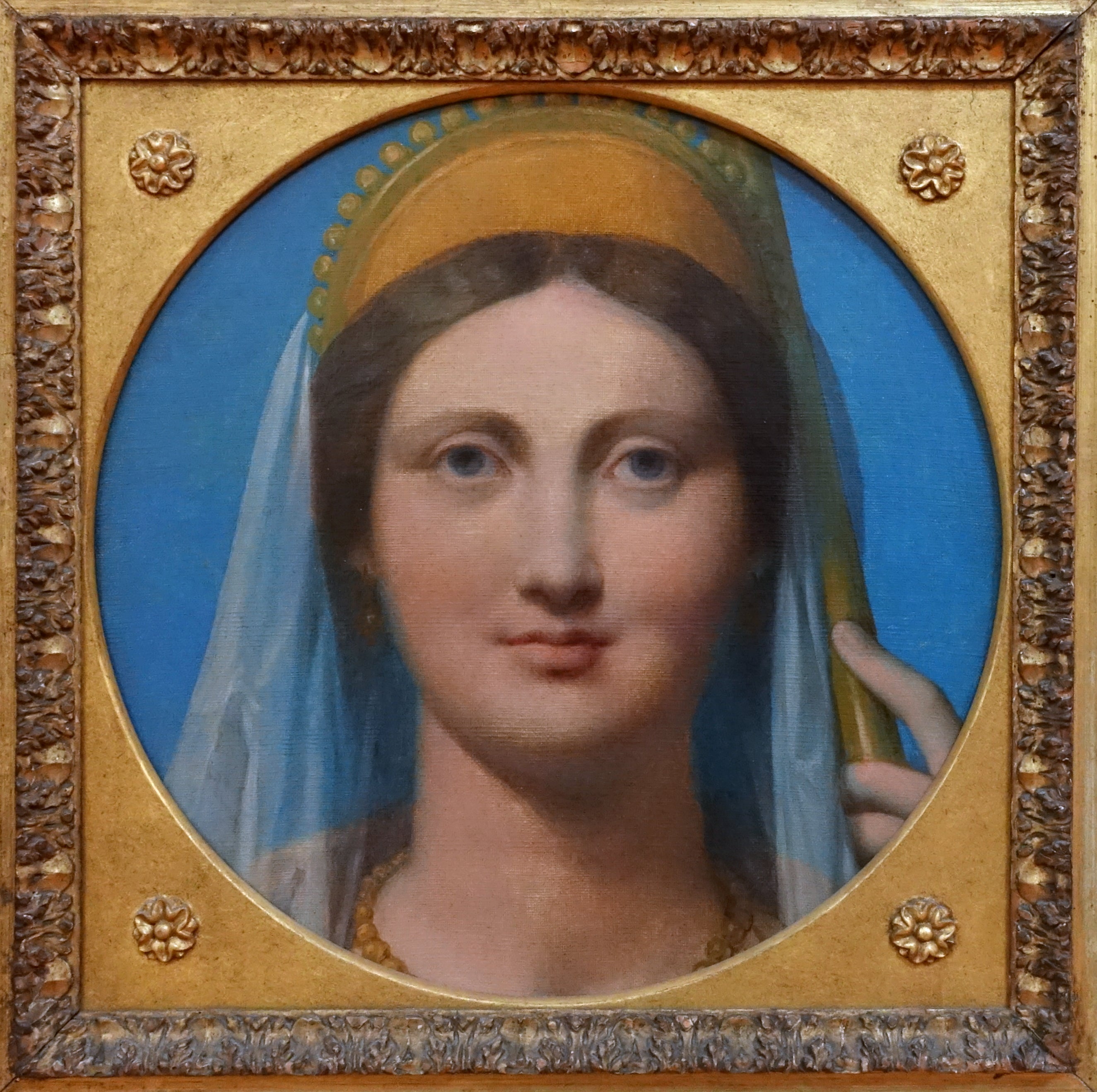 דיוקן של מדאם ז'אק איגנס היתורף כאירונה - ז'אן-אוגוסט-דומיניק אנגר