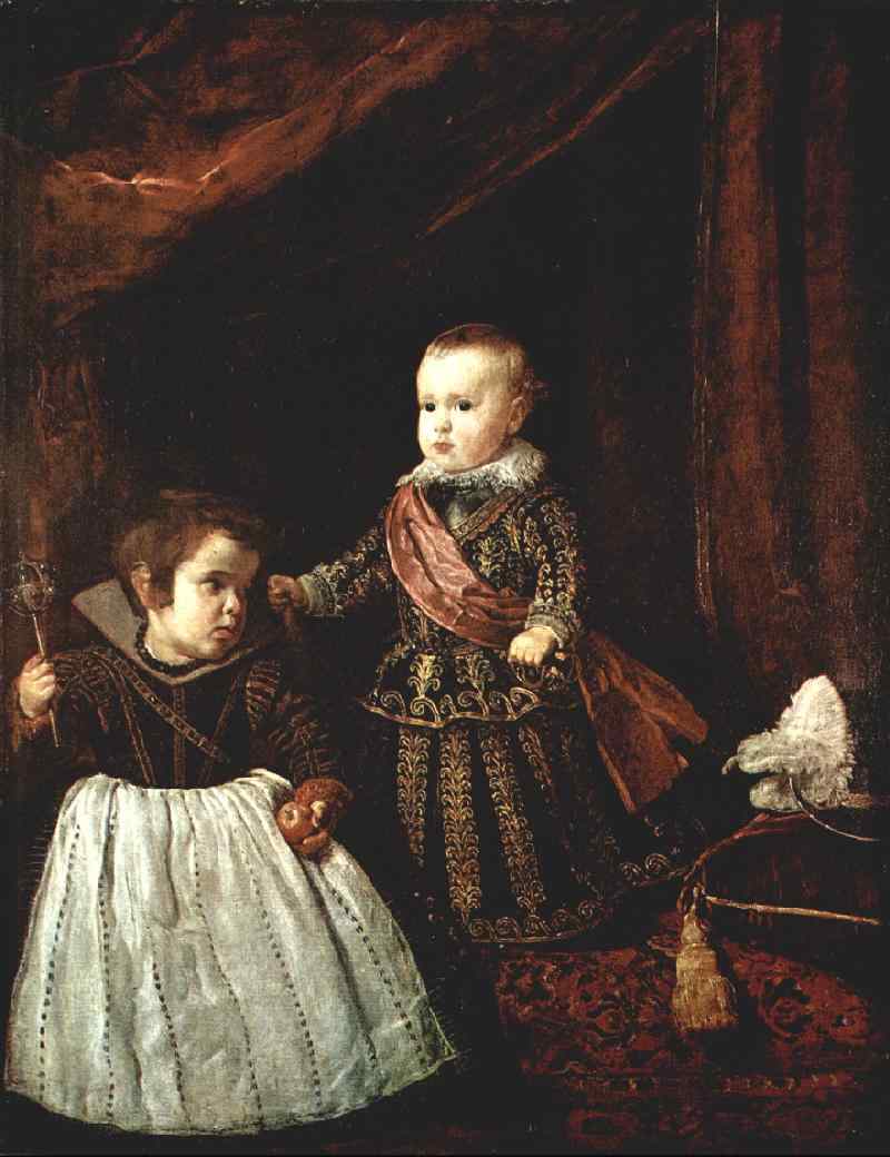 Le Prince Balthazar Carlos avec un naïn - Diego Velázquez