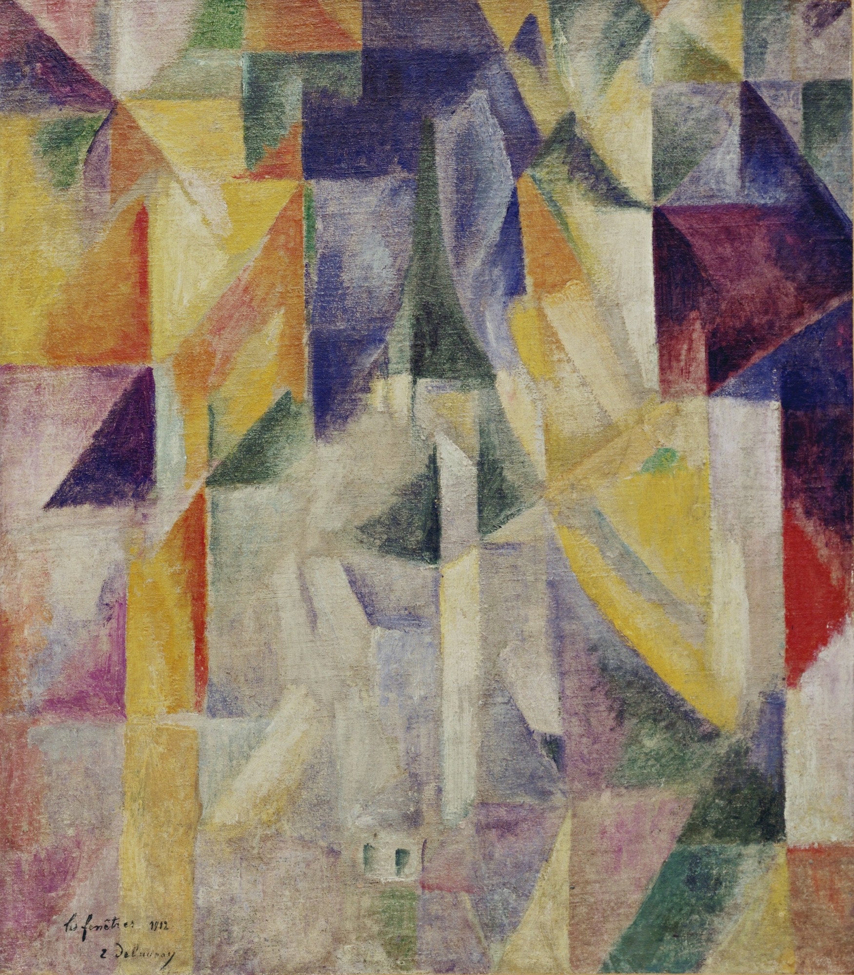 Reproduction du tableau « Windows - Robert Delaunay » par Alpha Reproduction en peinture à l’huile