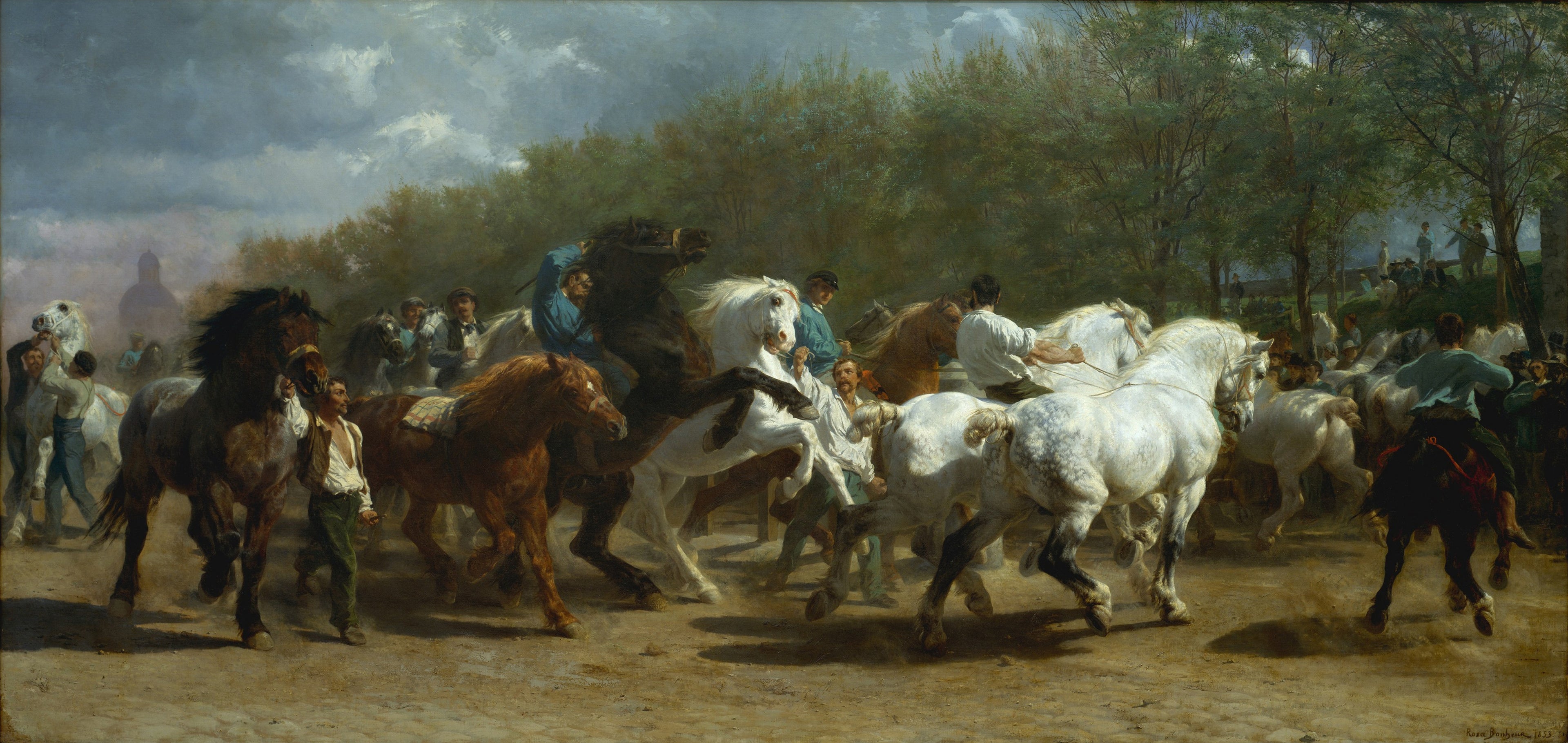 Le Marché aux chevaux - Rosa Bonheur