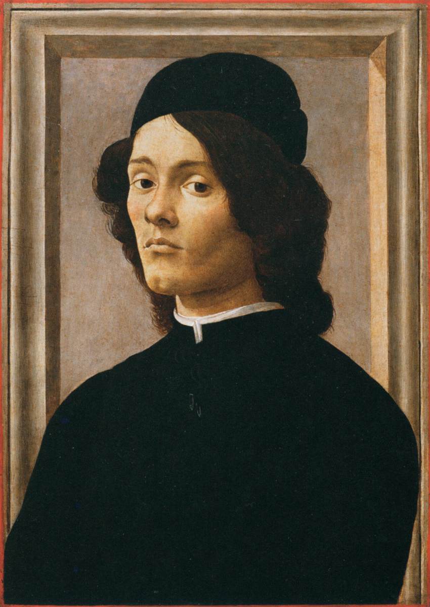 Portrait de jeune homme - Sandro Botticelli
