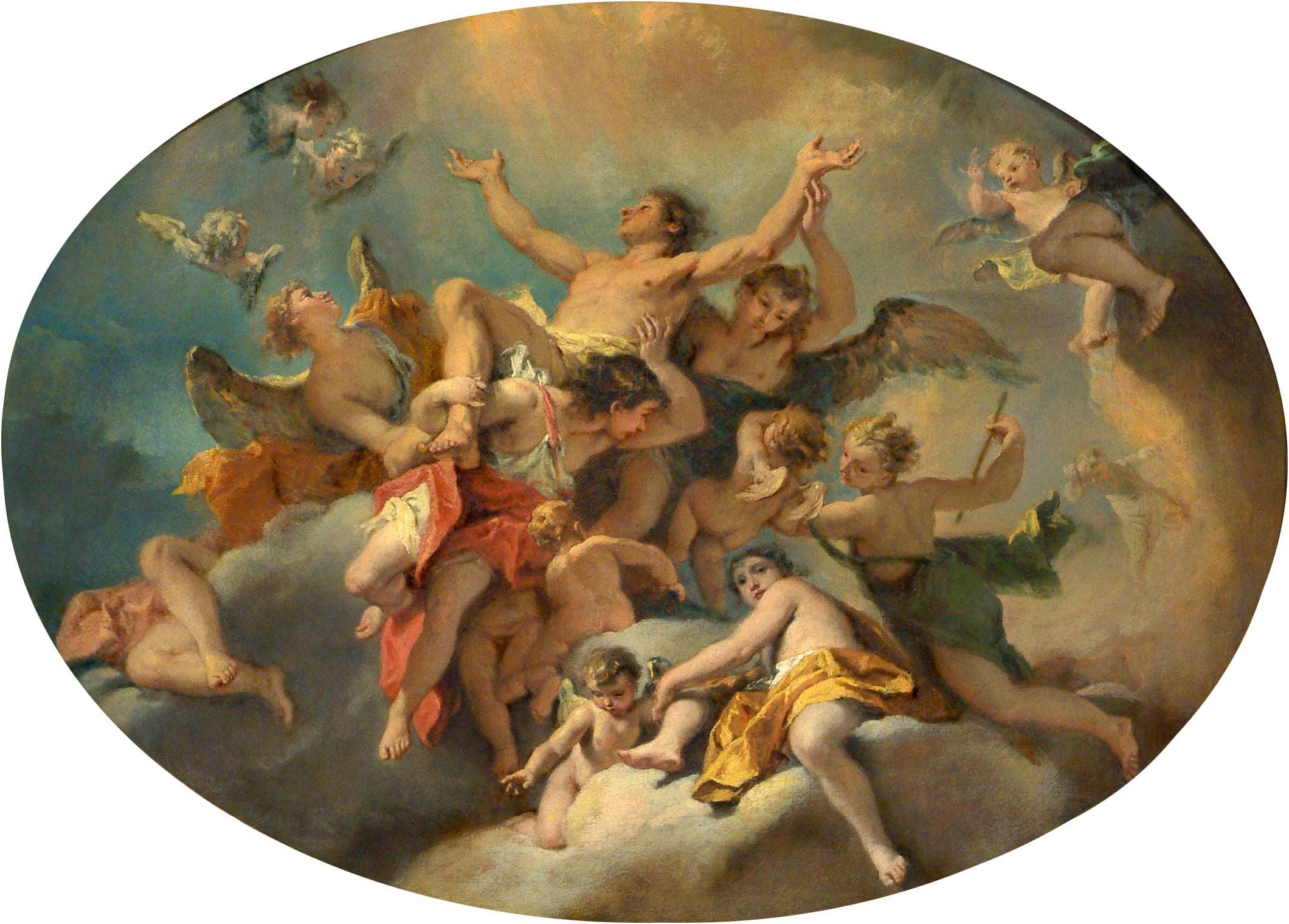 L'Apothéose de Saint Sébastien - Sebastiano Ricci