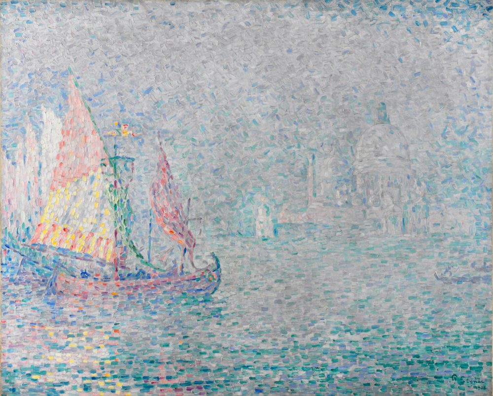 Reproduction du tableau « Venise. Brume - Paul Signac » par Alpha Reproduction en peinture à l’huile