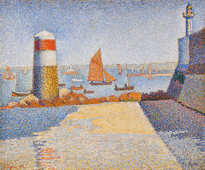 Reproduction du tableau « Gouverlo, Portrieux - Paul Signac » par Alpha Reproduction en peinture à l’huile