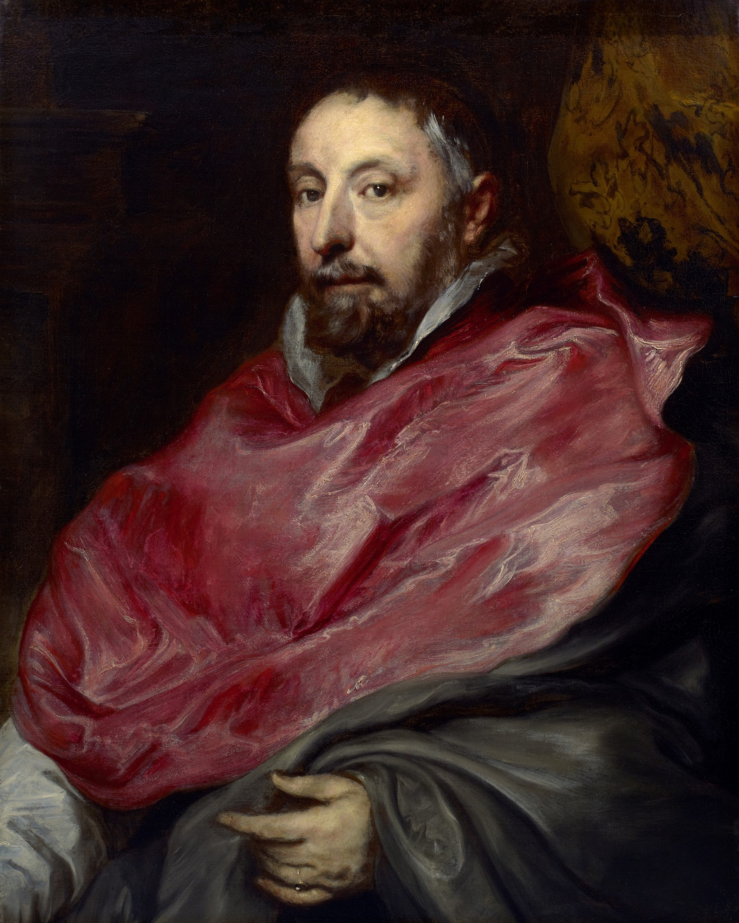 Portrait d'Antoine Triest, évêque de Gand (1576–1655) - Antoine van Dyck