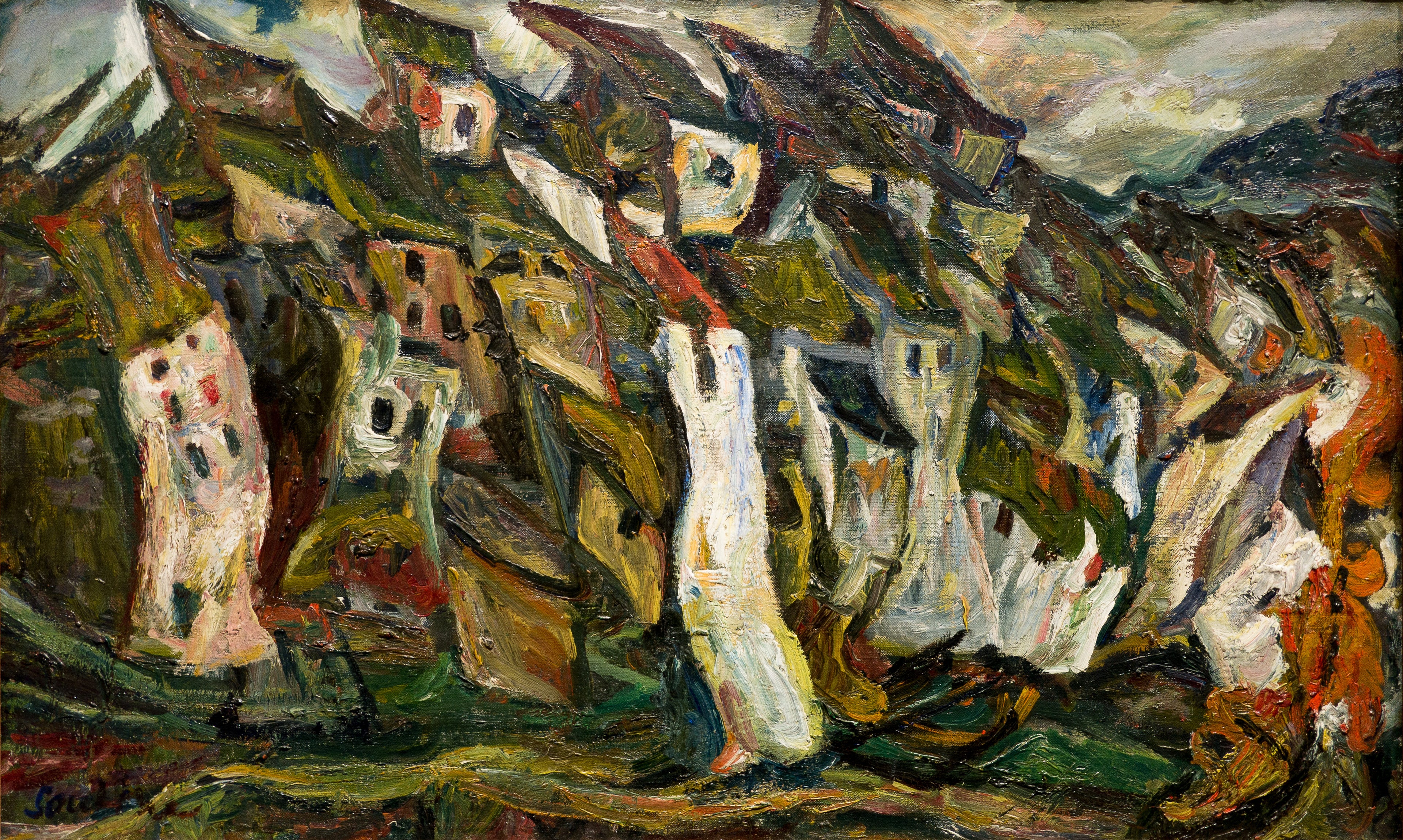 Les Maisons - Chaïm Soutine