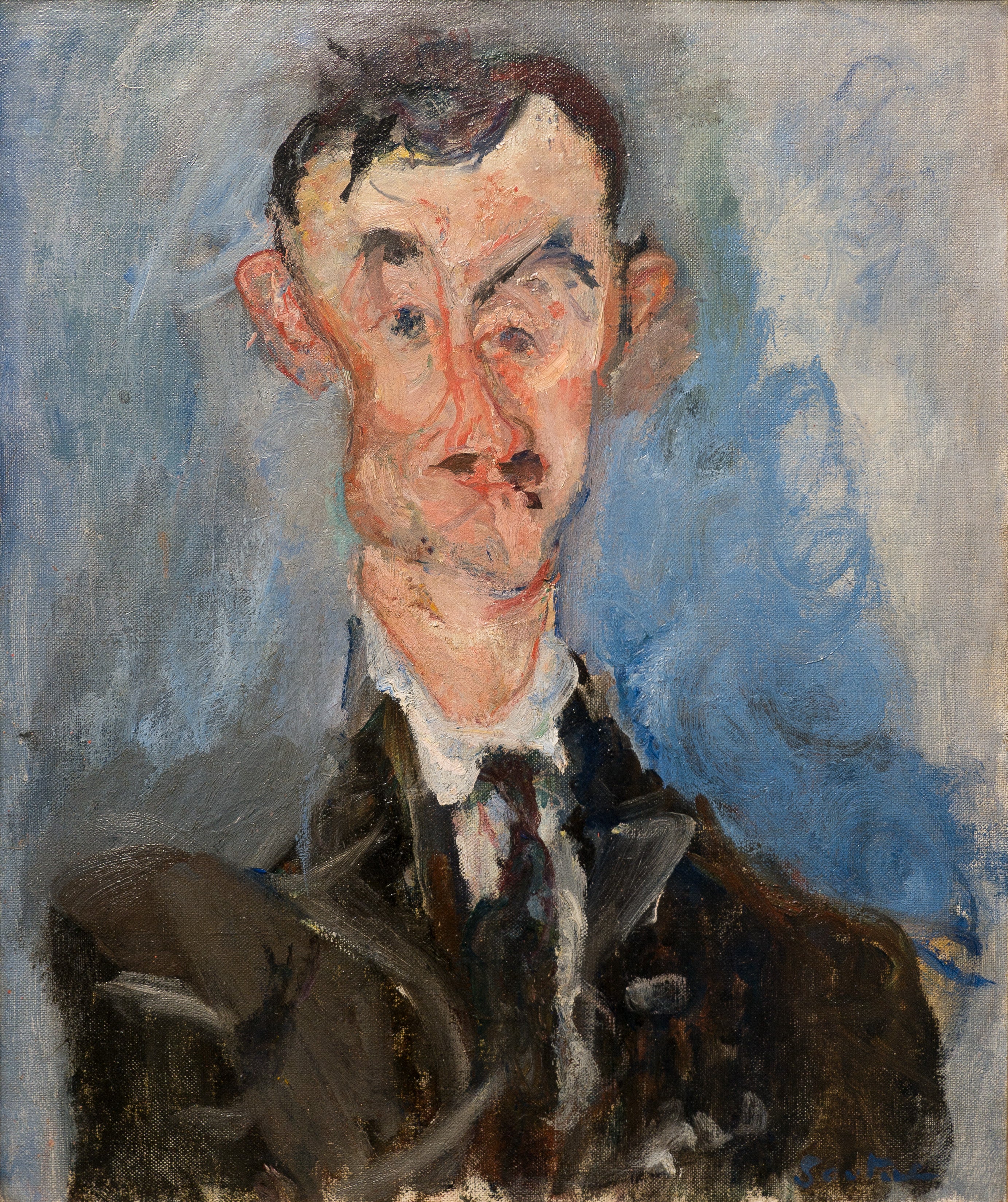 Portrait d'homme - Chaïm Soutine