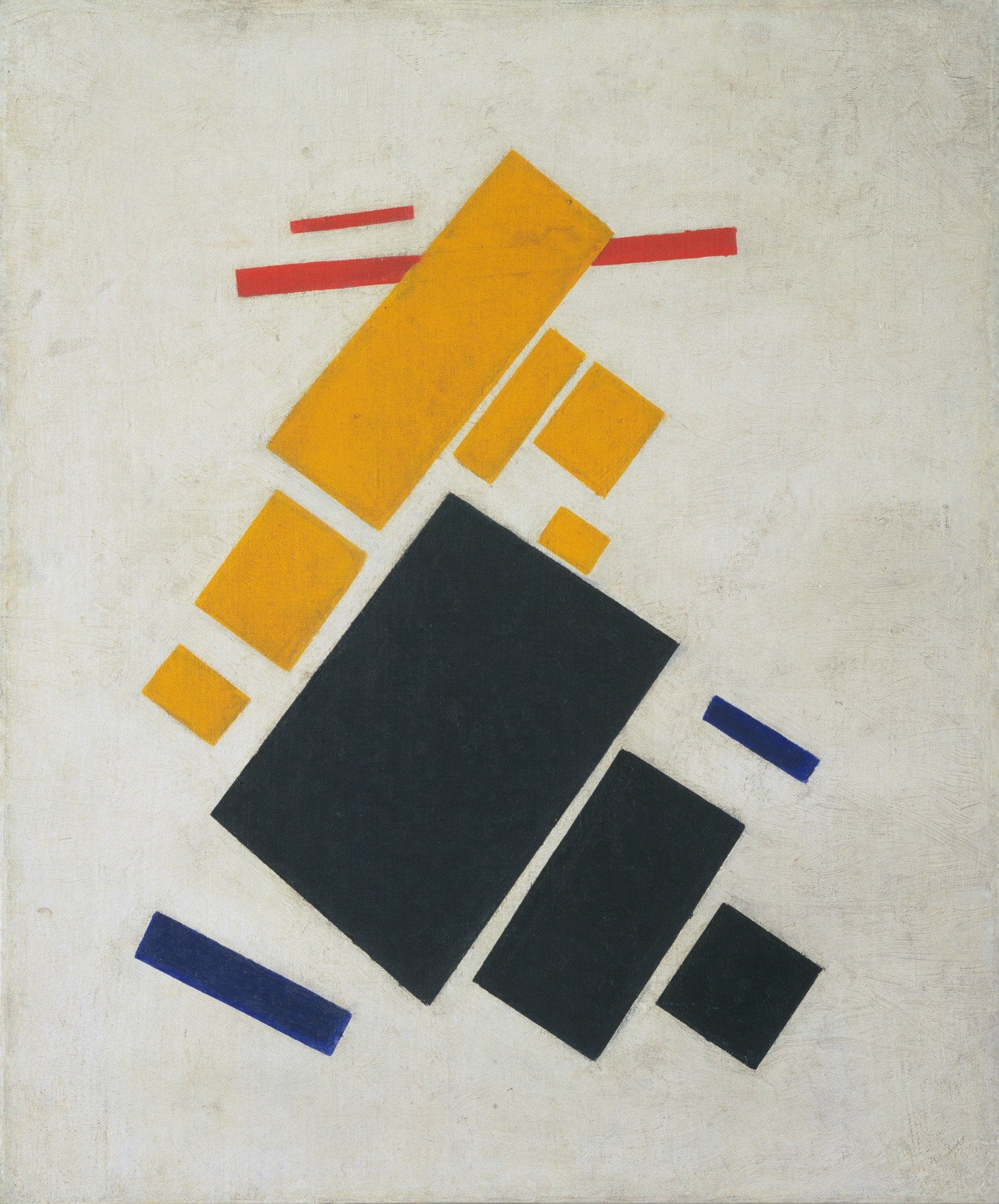 Composition suprématiste : Avion en vol - Kazimir Malevich