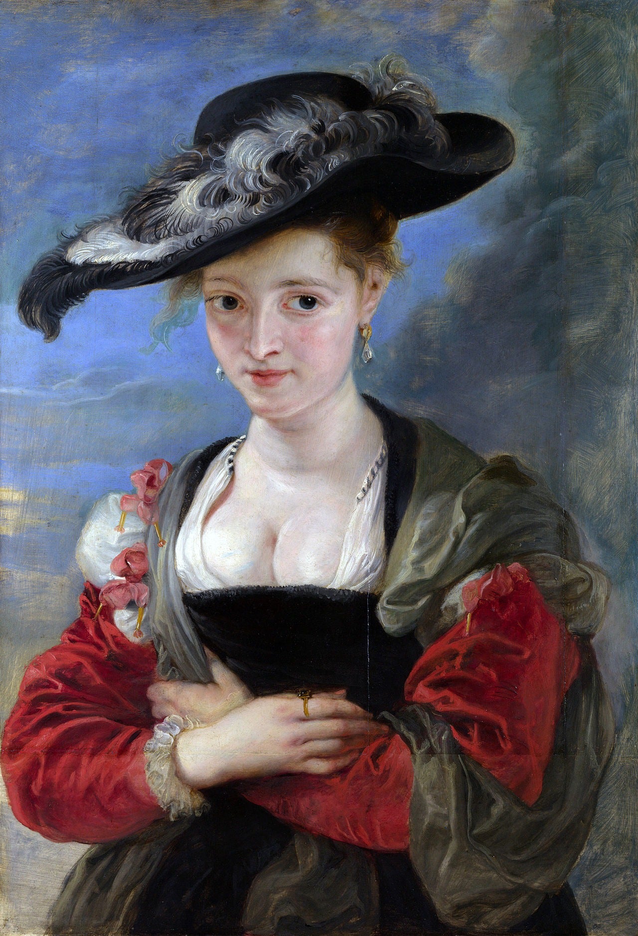 Susanne Fourment (Le chapeau de paille) - Peter Paul Rubens