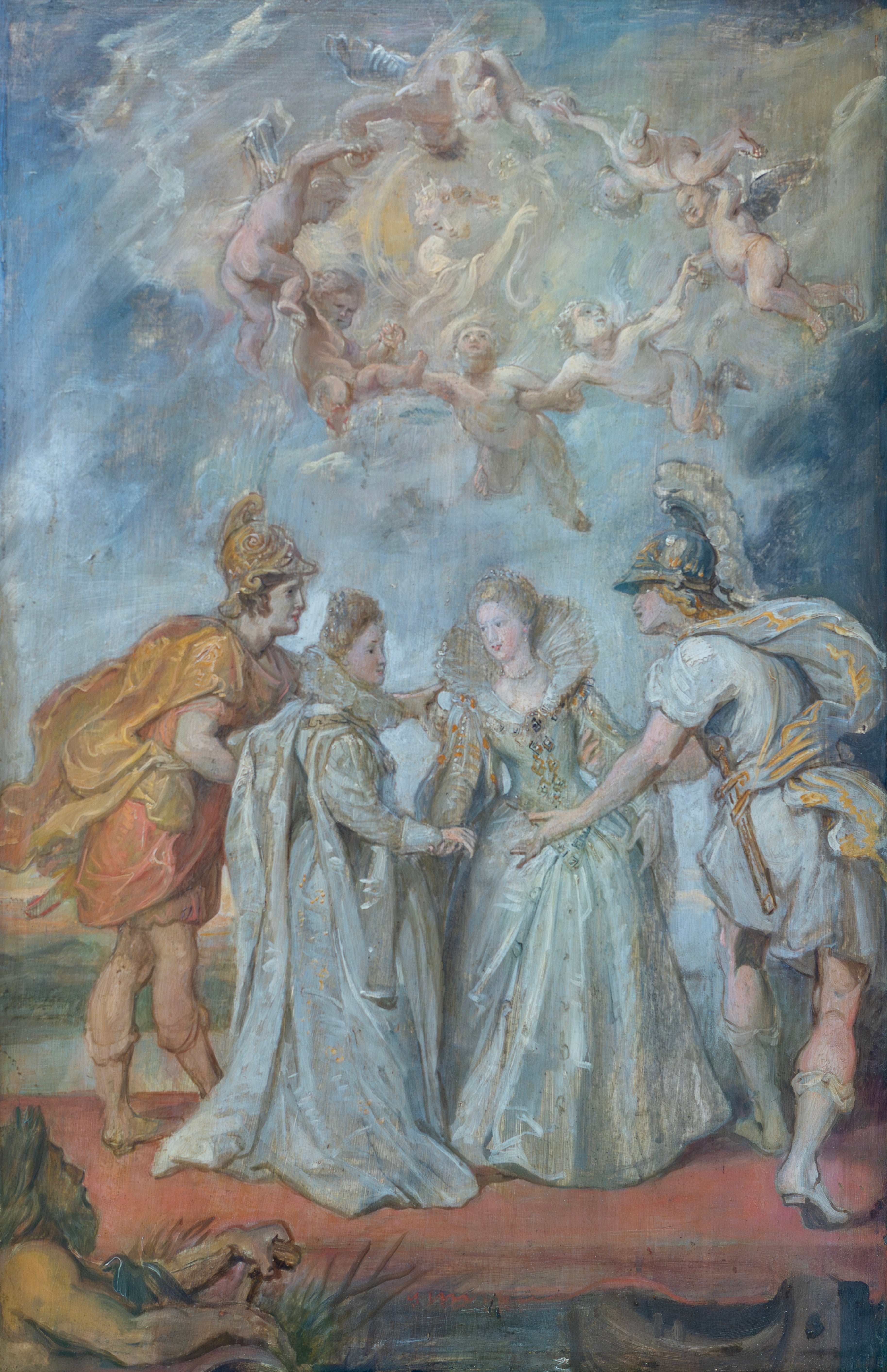 Échange familial des princesses entre l'Espagne et la France le 9 novembre 1615 - Peter Paul Rubens