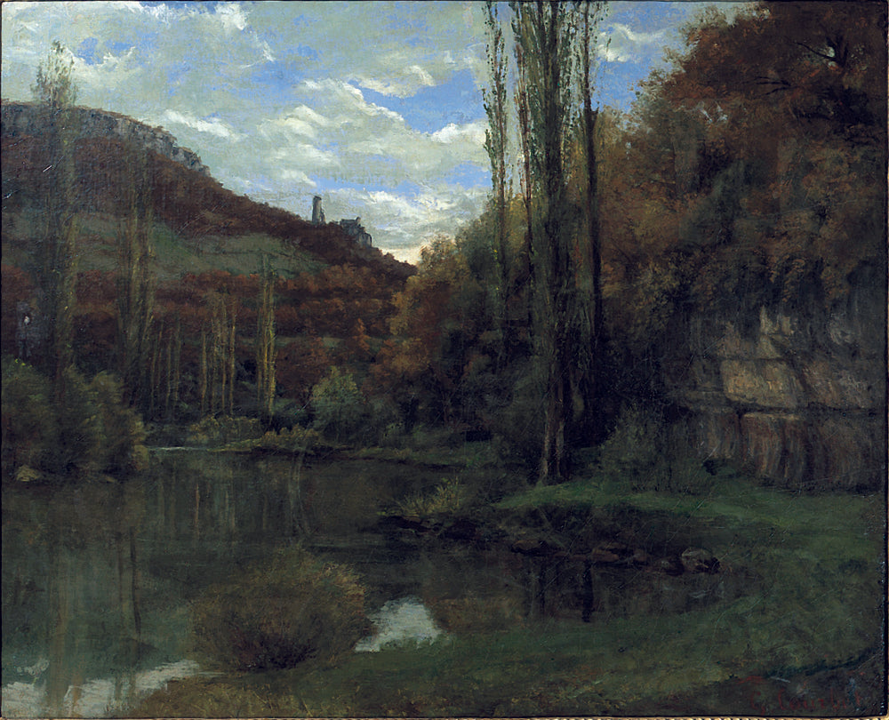 Le Miroir de Scey - Gustave Courbet