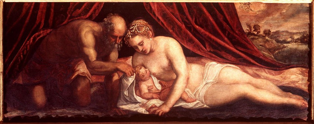 Vénus, Vulcain et Cupidon - Jacopo Tintoretto
