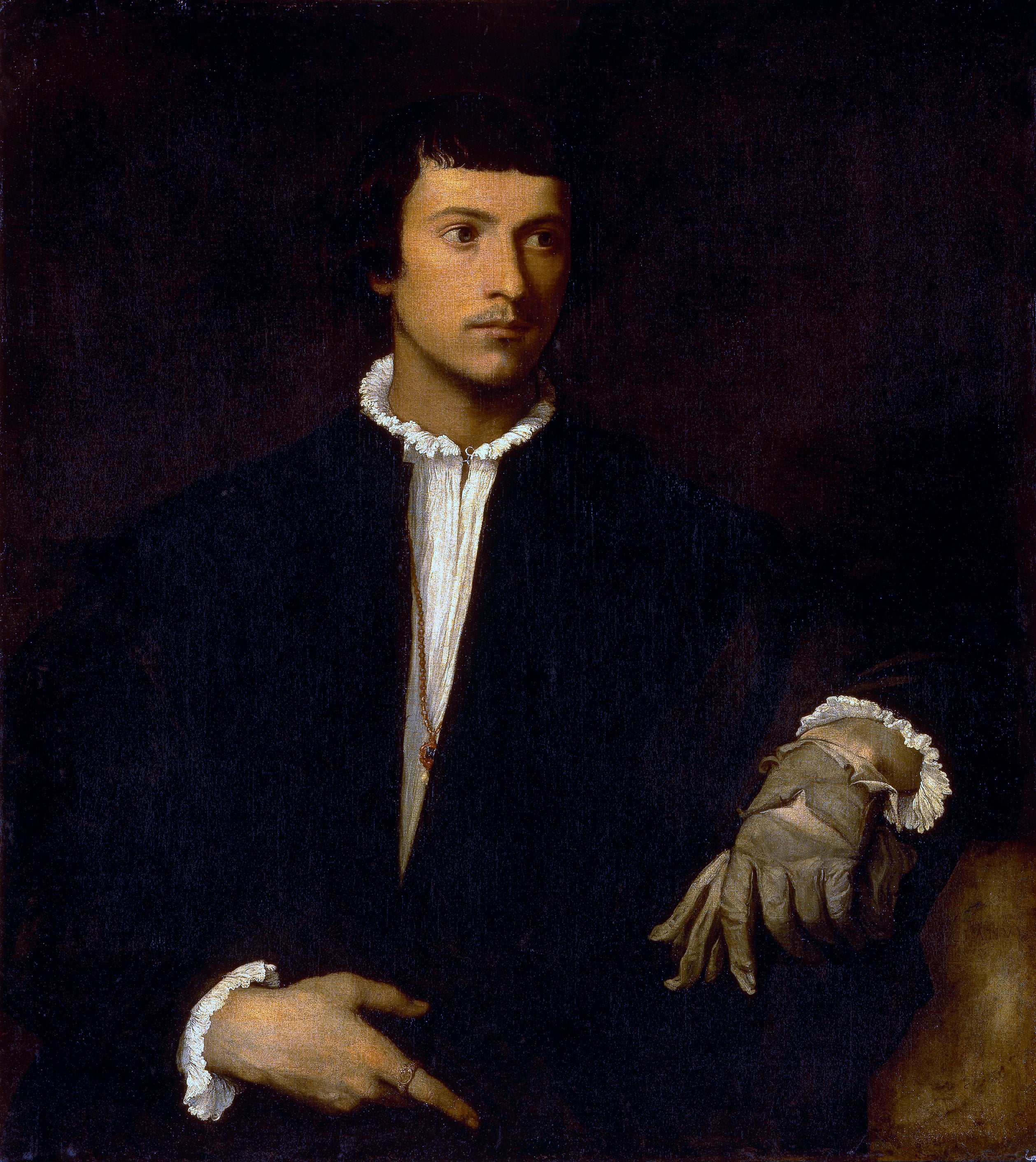 L'Homme au gant - Titian