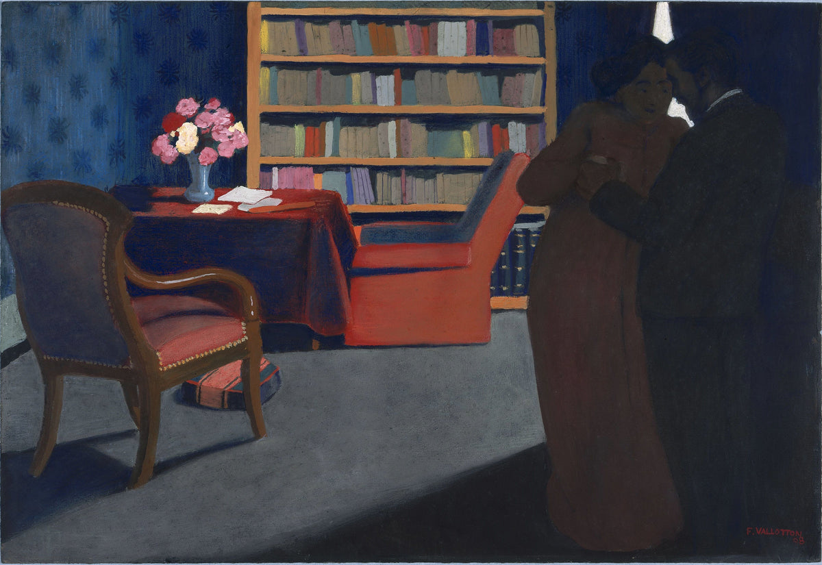 Colloque sentimental - Félix Vallotton