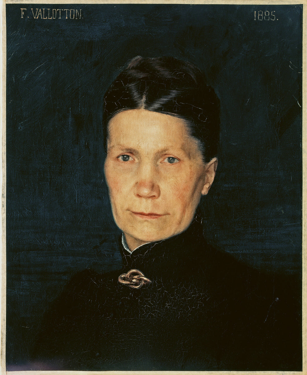 Portrait de la mère de l'artiste - Félix Vallotton