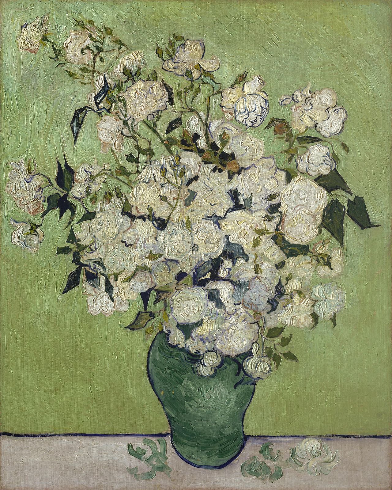 אגרטל ורדים - Vincent van Gogh