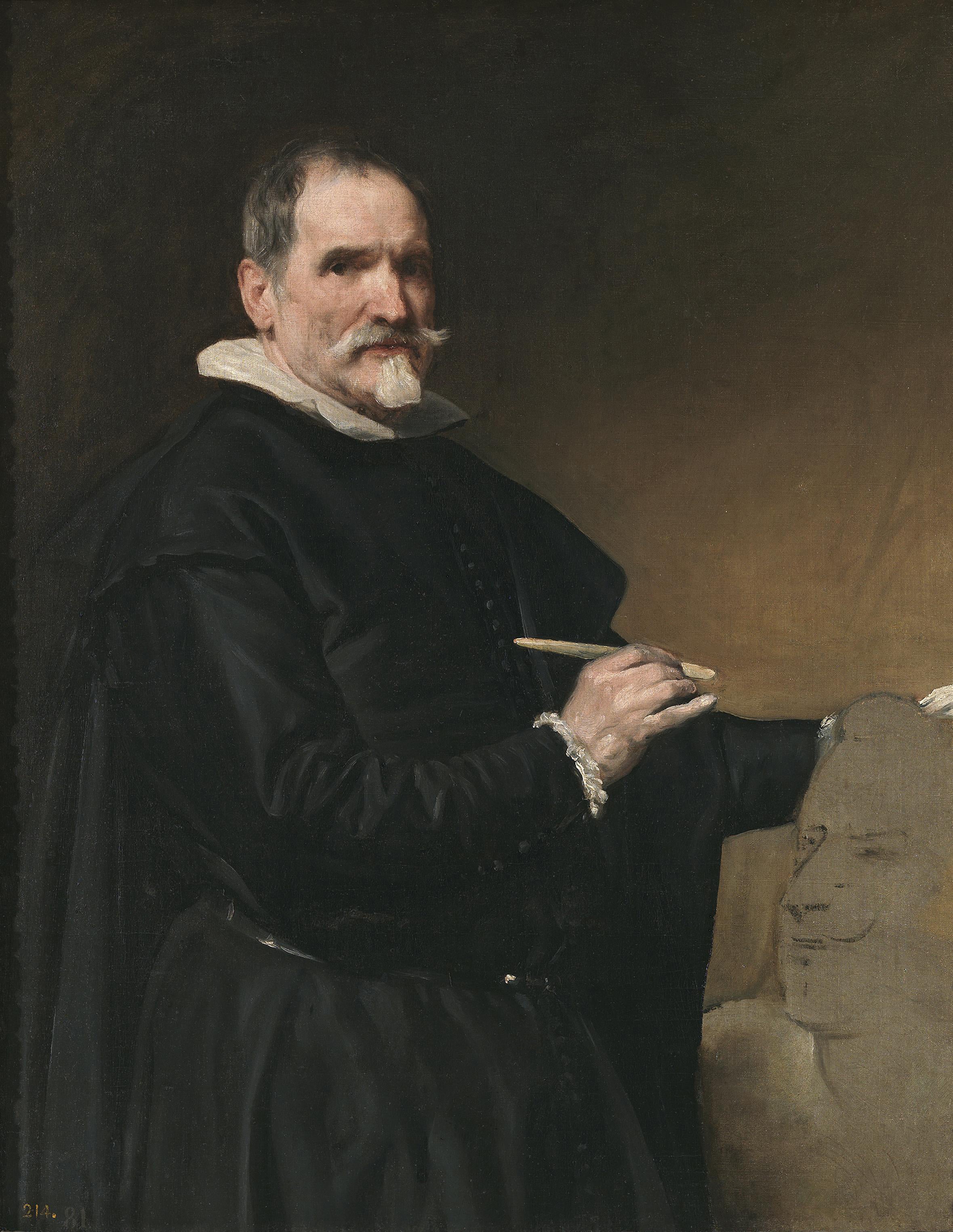 Portrait de Juan Martínez Montañés - Diego Velázquez