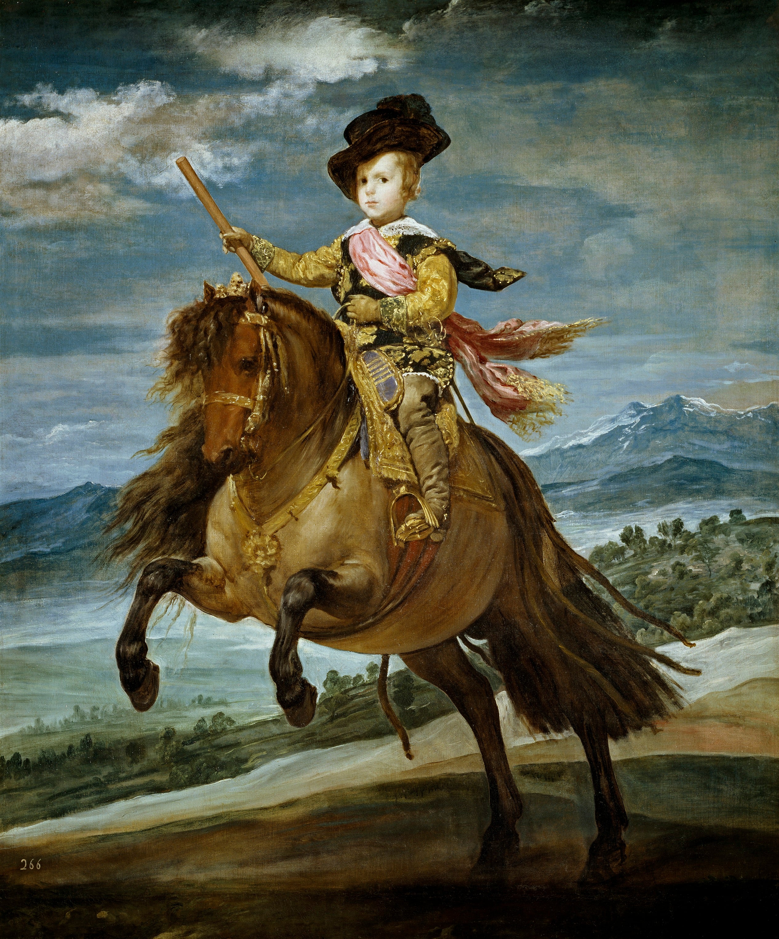 Le Prince Balthazar Carlos à cheval - Diego Velázquez