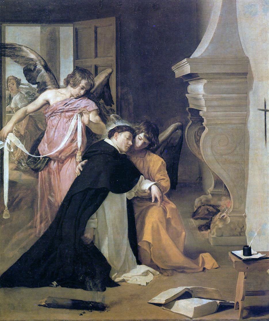 La Tentation de Saint Thomas d'Aquin - Diego Velázquez