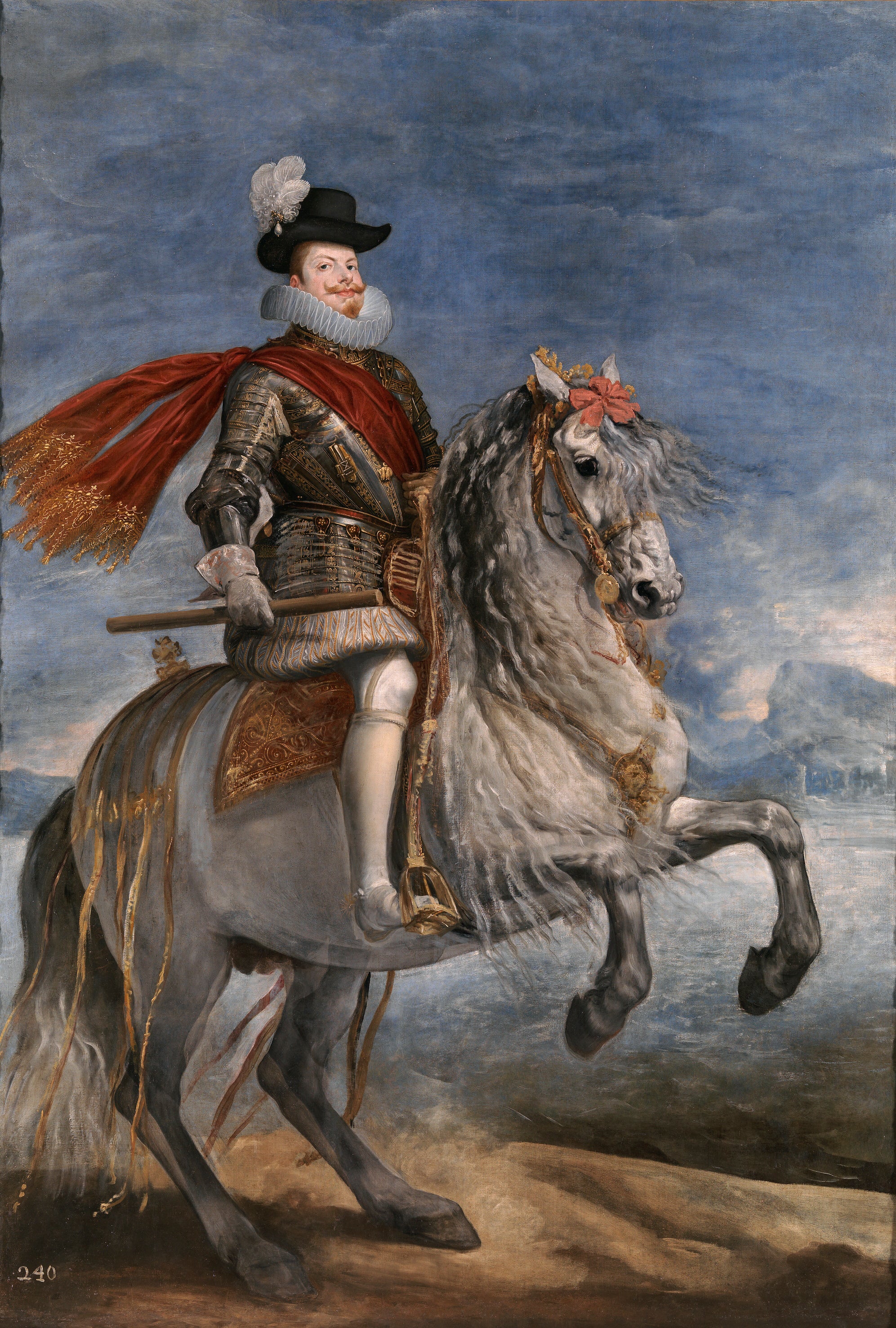 Philippe III à cheval - Diego Velázquez