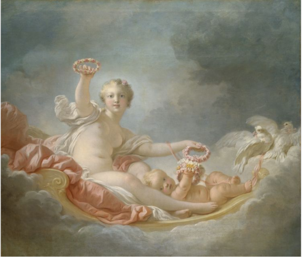 Vénus et Cupidon (Jour) - Jean-Honoré Fragonard
