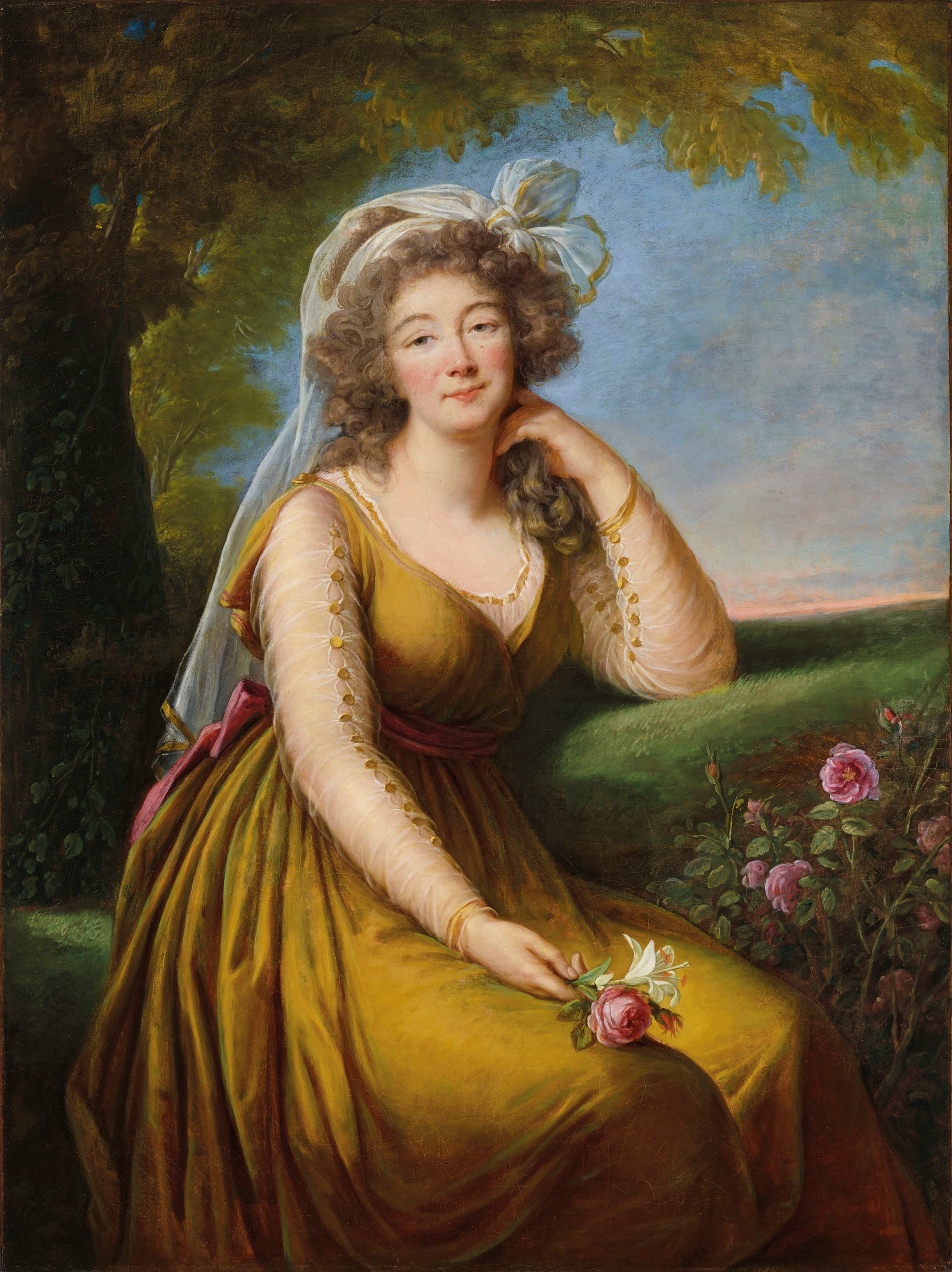 Portrait de Madame du Barry - Élisabeth Vigée Le Brun