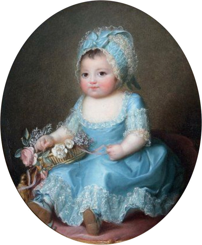 Portrait d'une petite fille dite Sophie de Bourbon, mademoiselle d'Artois (1776-1783) - Élisabeth Vigée Le Brun