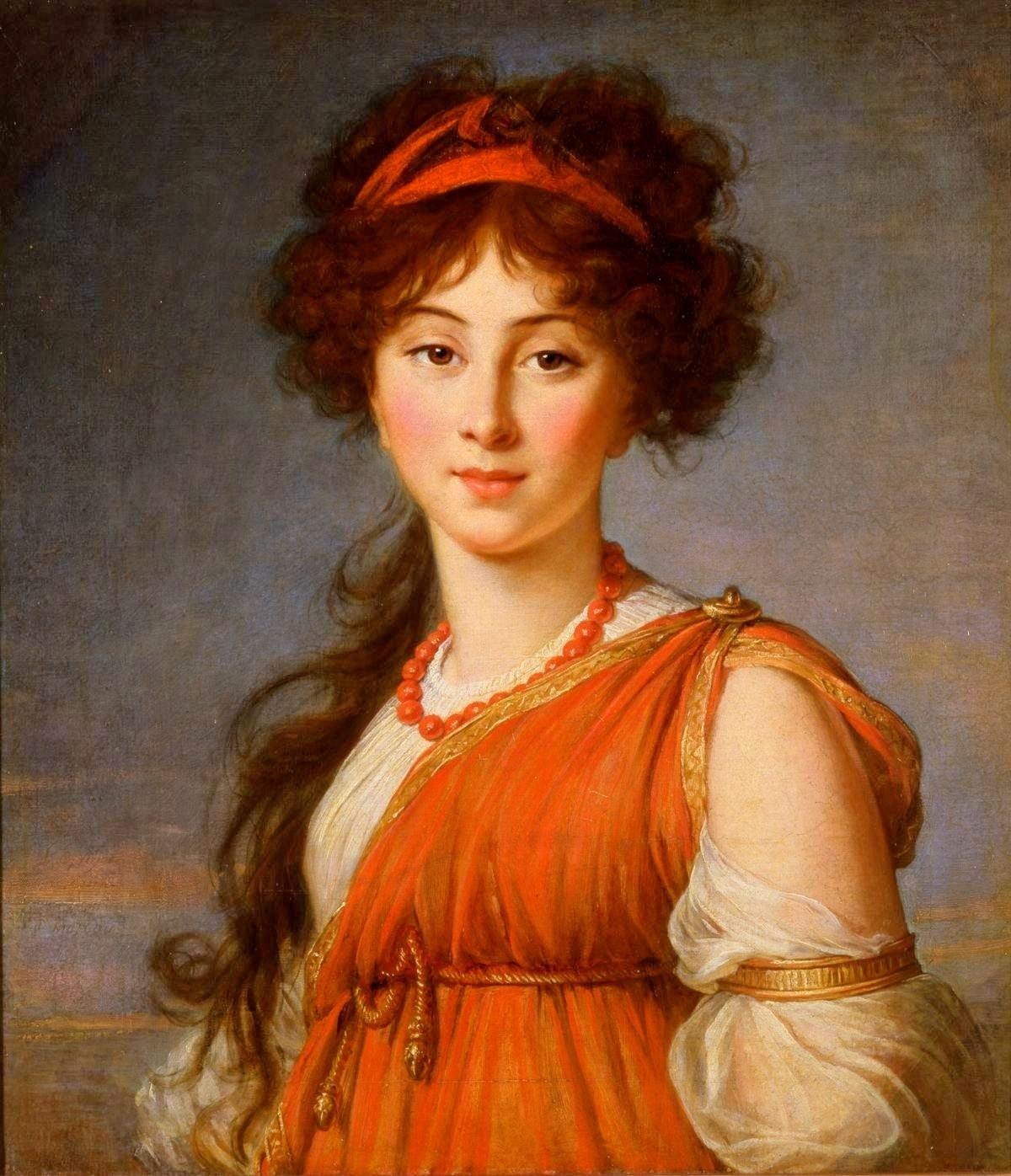 Varvara Ivanovna Narichkine - Élisabeth Vigée Le Brun