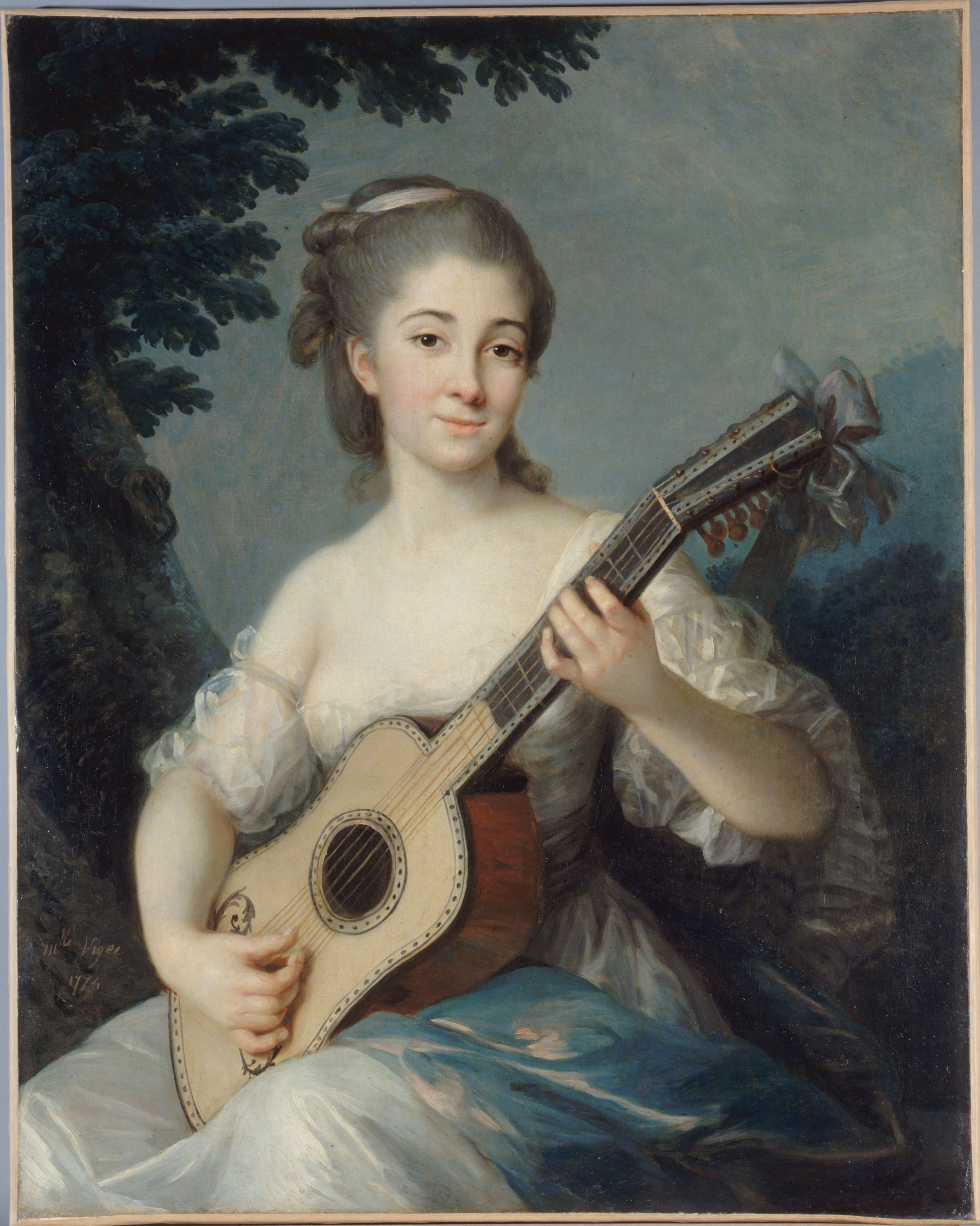 Portrait de Marie-Louise-Adélaïde-Jacquette de Robien, vicomtesse de Mirabeau - Élisabeth Vigée Le Brun