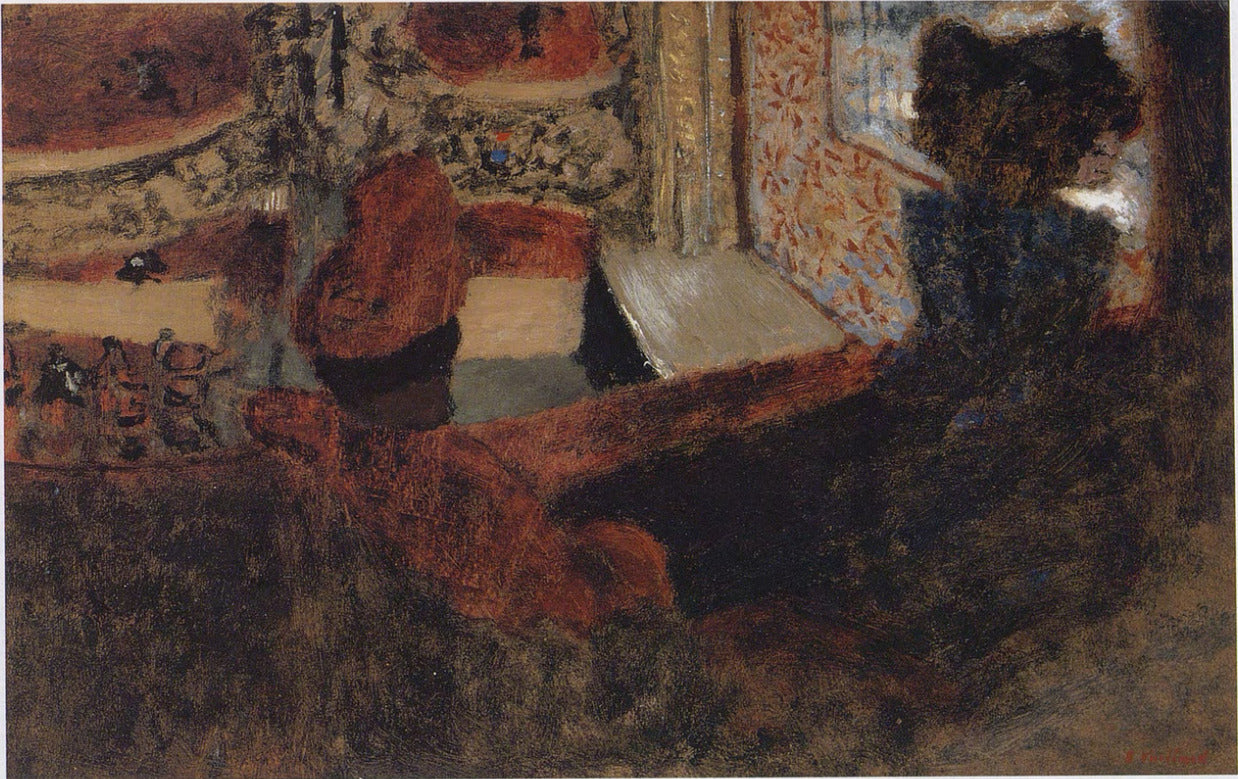 L'avant-scène au théâtre Antoine - Édouard Vuillard