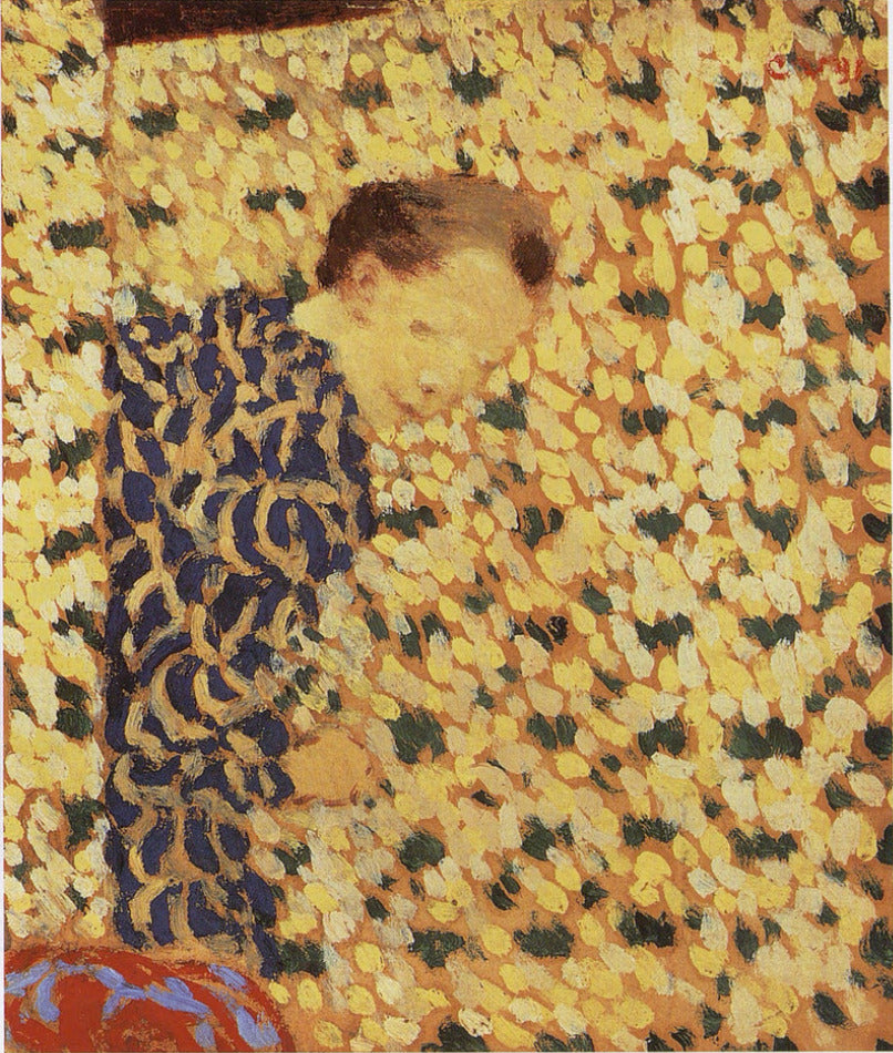 La porte entrebâillée - Édouard Vuillard