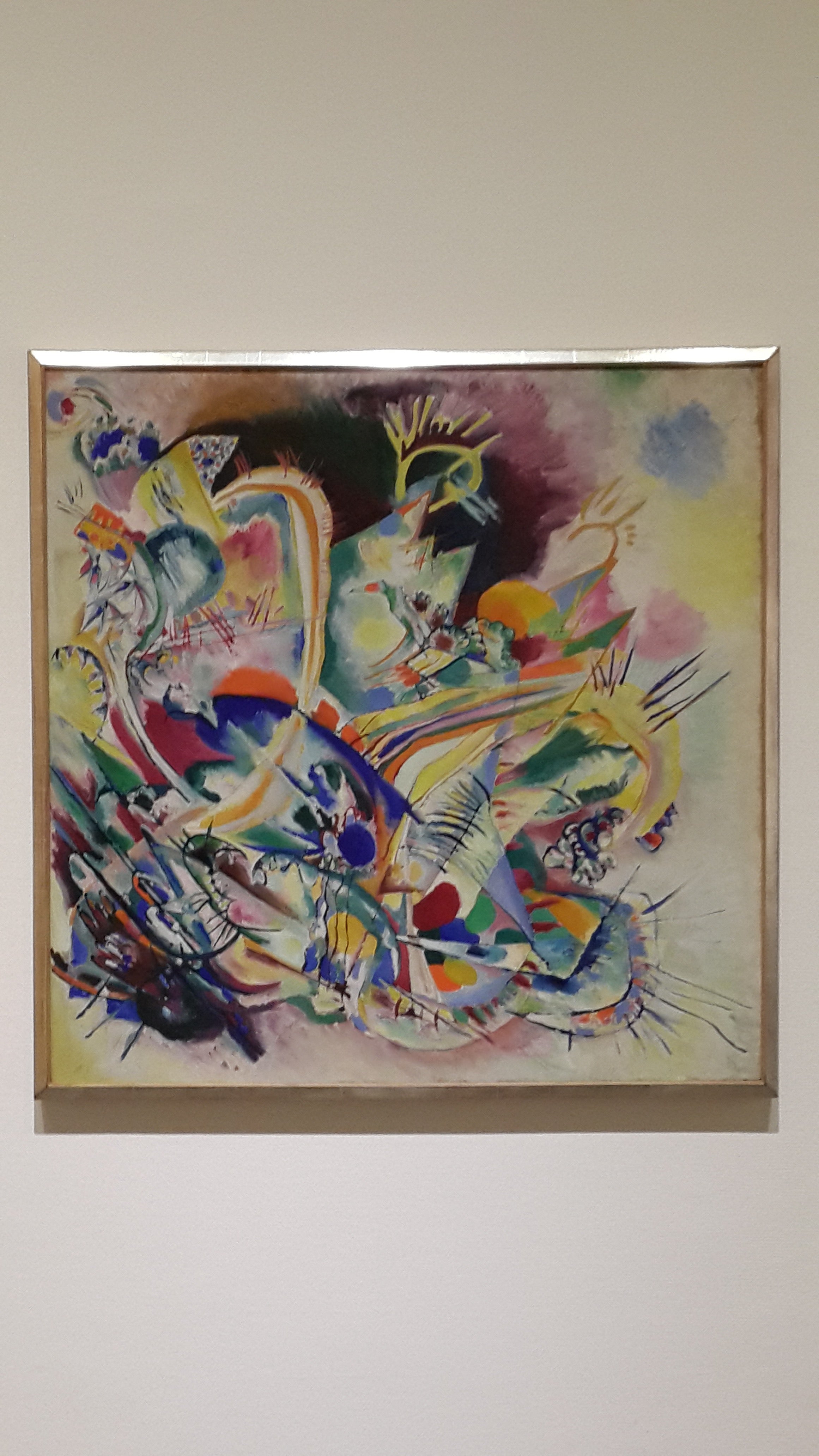Reproduction du tableau « Improvisation sans titre - Vassily Kandinsky » par Alpha Reproduction en peinture à l’huile