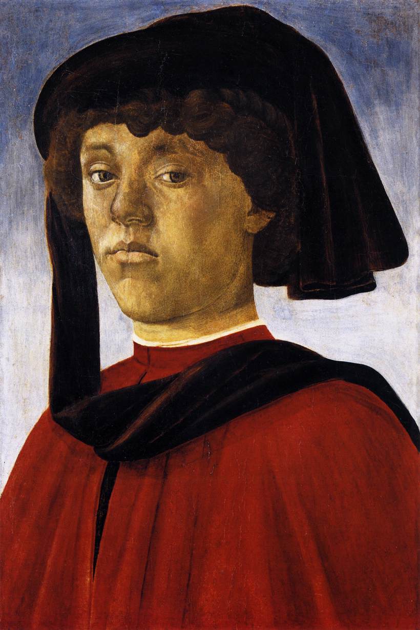 Portrait de jeune homme - Sandro Botticelli