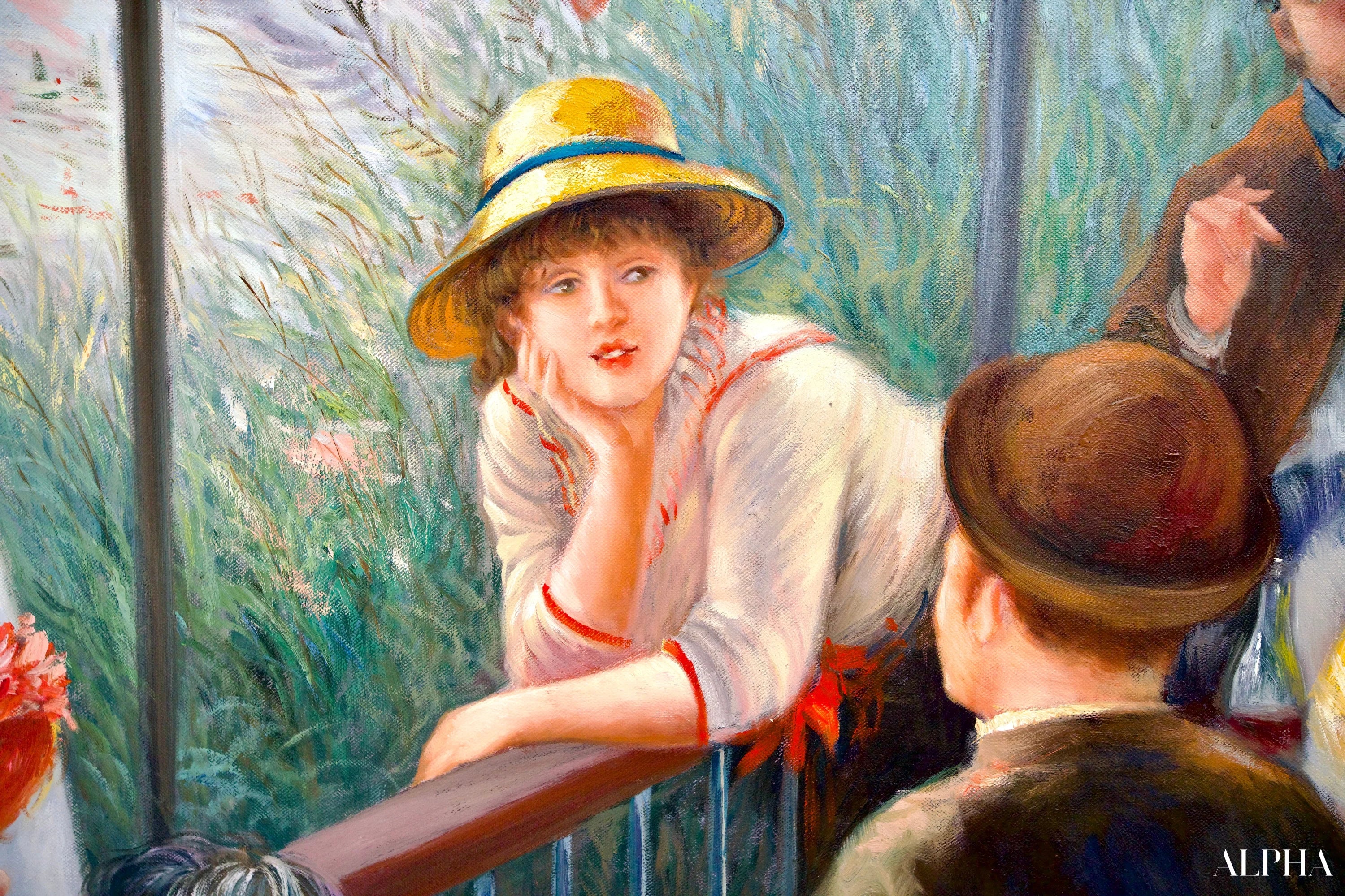 Déjeuner des Canotiers (Renoir) - Alpha Reproduction | 160 x 120 cm Reproductions de tableaux à la peinture à l’huile
