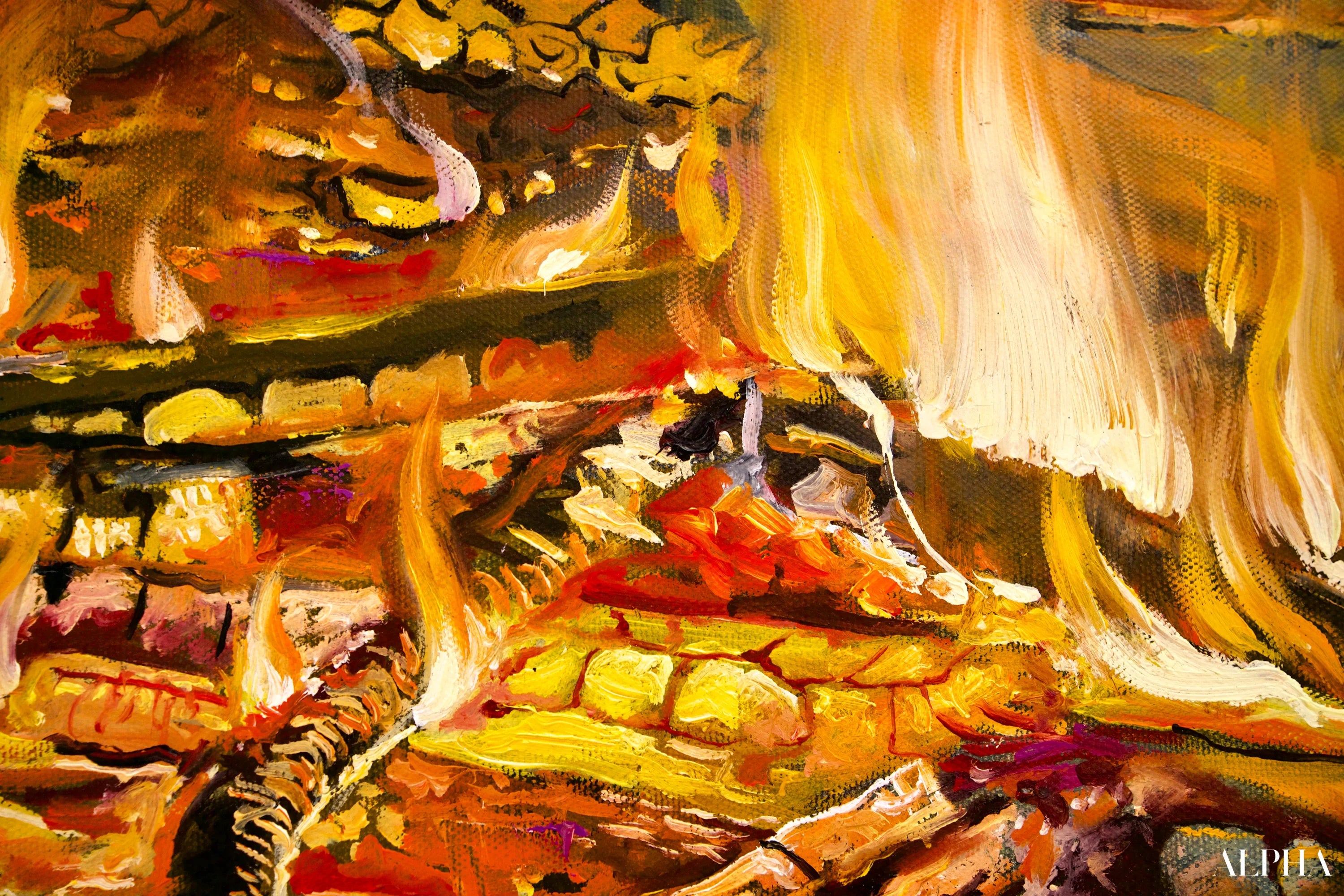 Issan | 160 X 120 cm Reproductions de tableaux à la peinture à l’huile